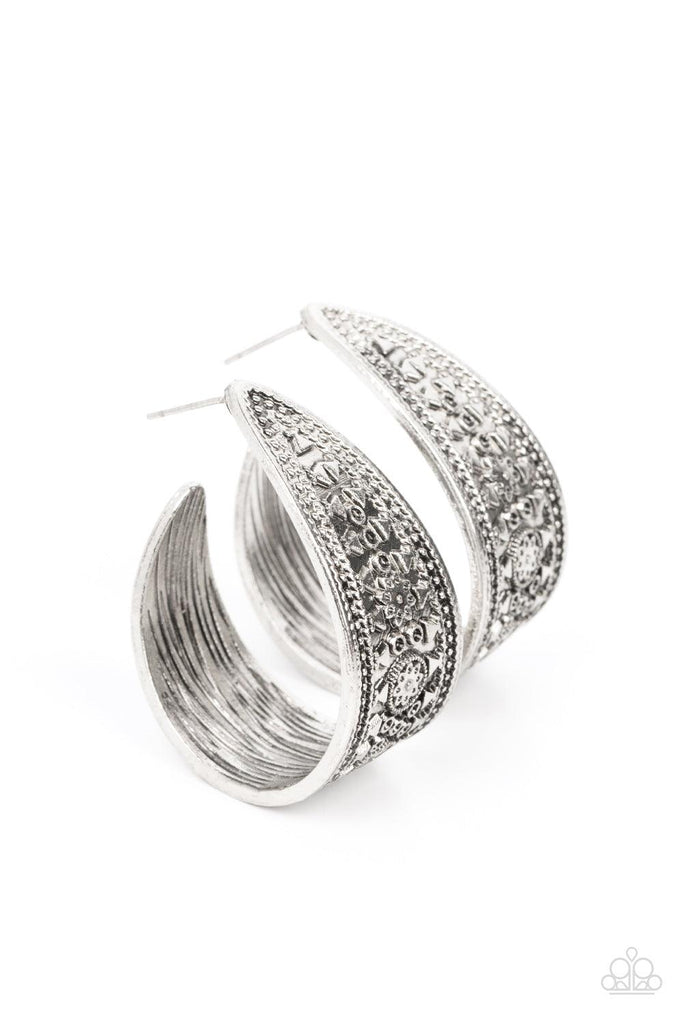 Marketplace Mixer Silver Earrings - Jewelry by Bretta