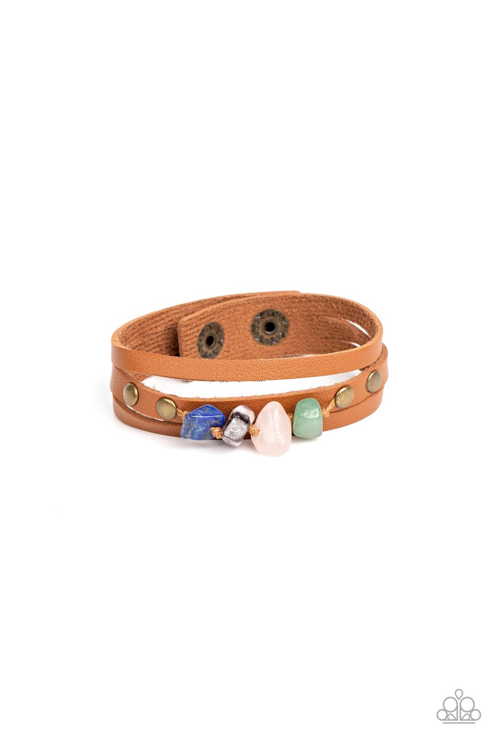 Creek Cache Brass Bracelet - Jewelry by Bretta