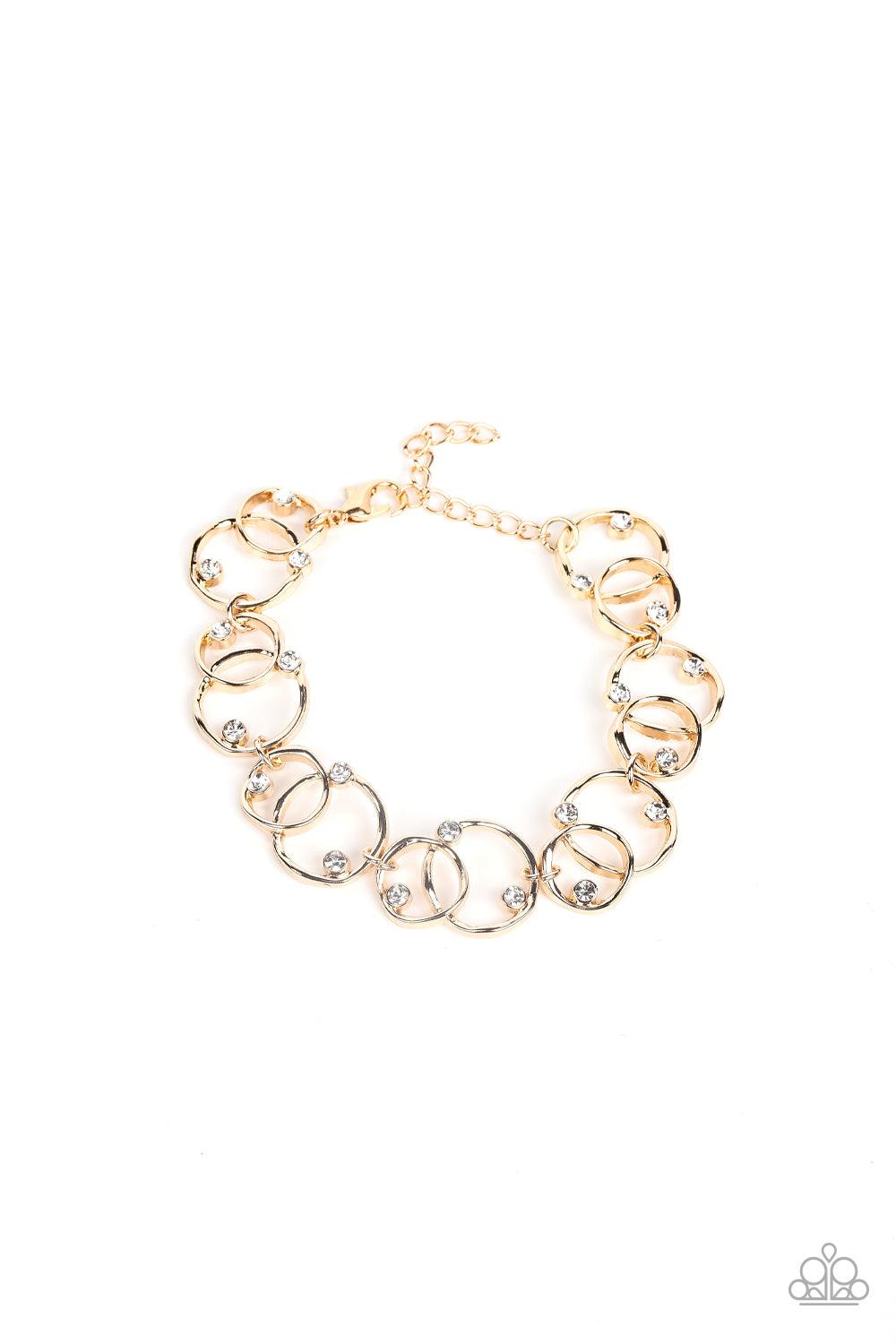 The Universe Revolves Around Me Gold Bracelet - Jewelry by Bretta