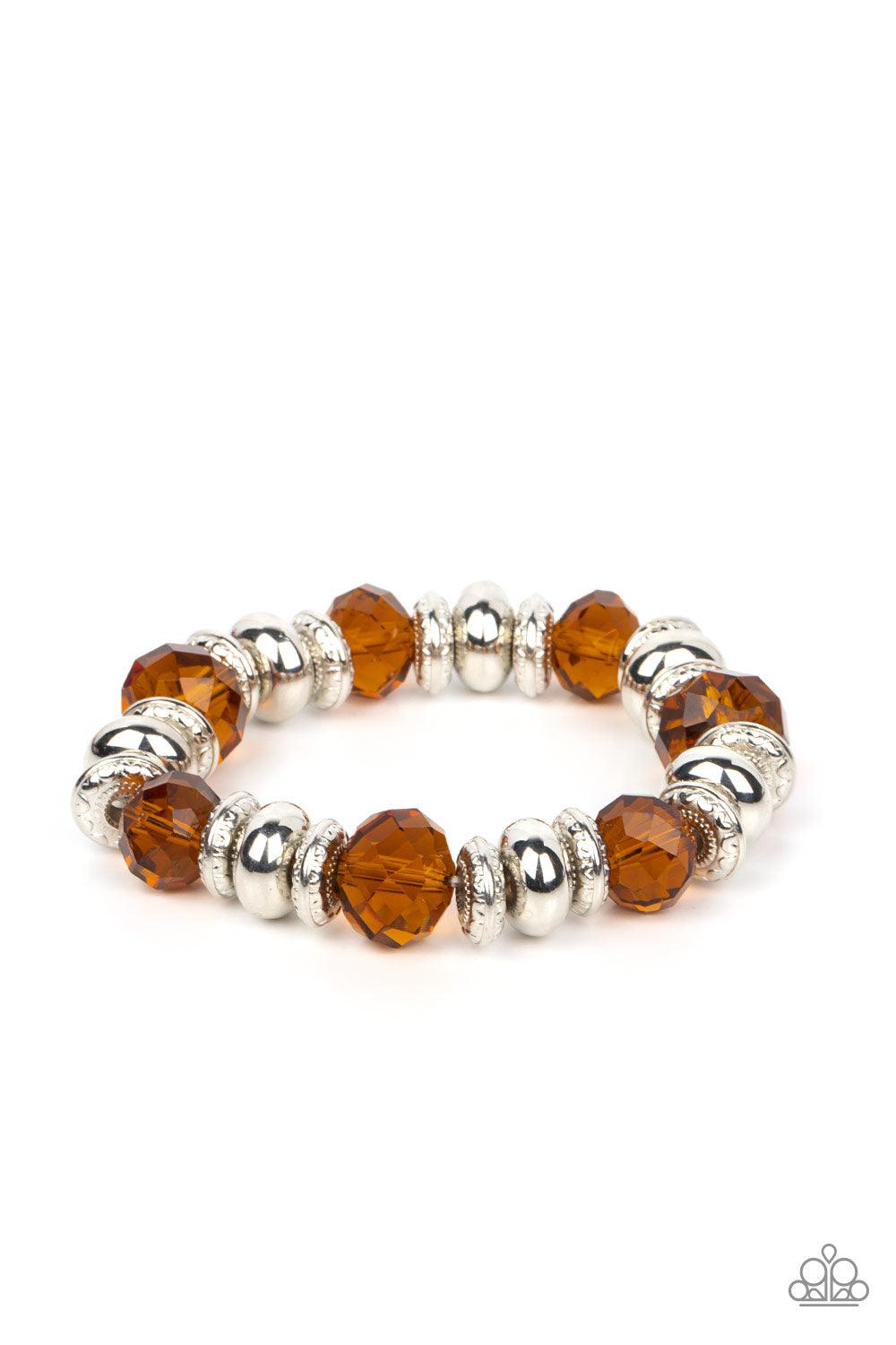 Power Pose Brown Bracelet - Jewelry by Bretta