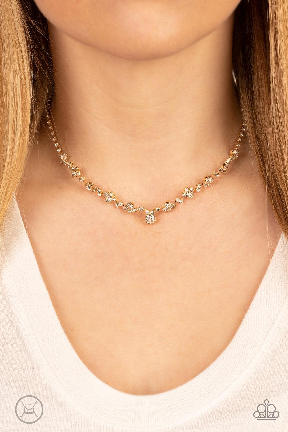 Regal Rebel Gold Necklace - Jewelry by Bretta