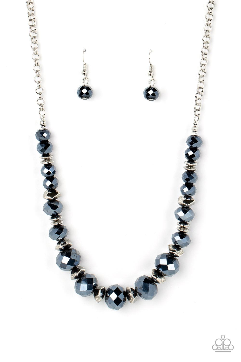 Cosmic Cadence Blue Necklace - Jewelry by Bretta