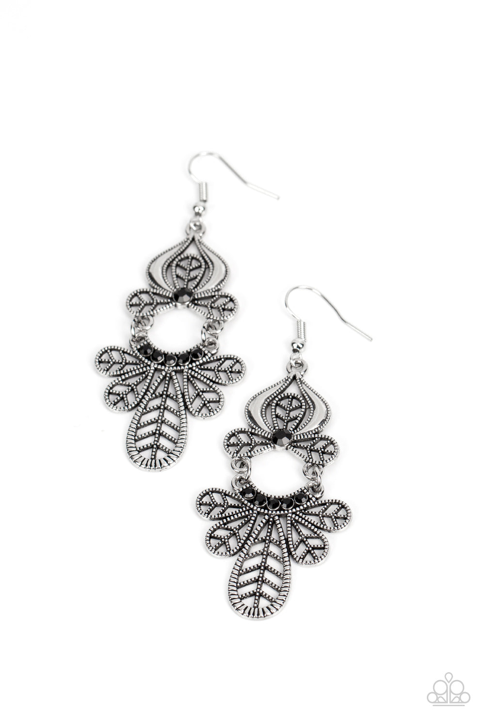 Galapagos Gala Black Earrings - Jewelry by Bretta