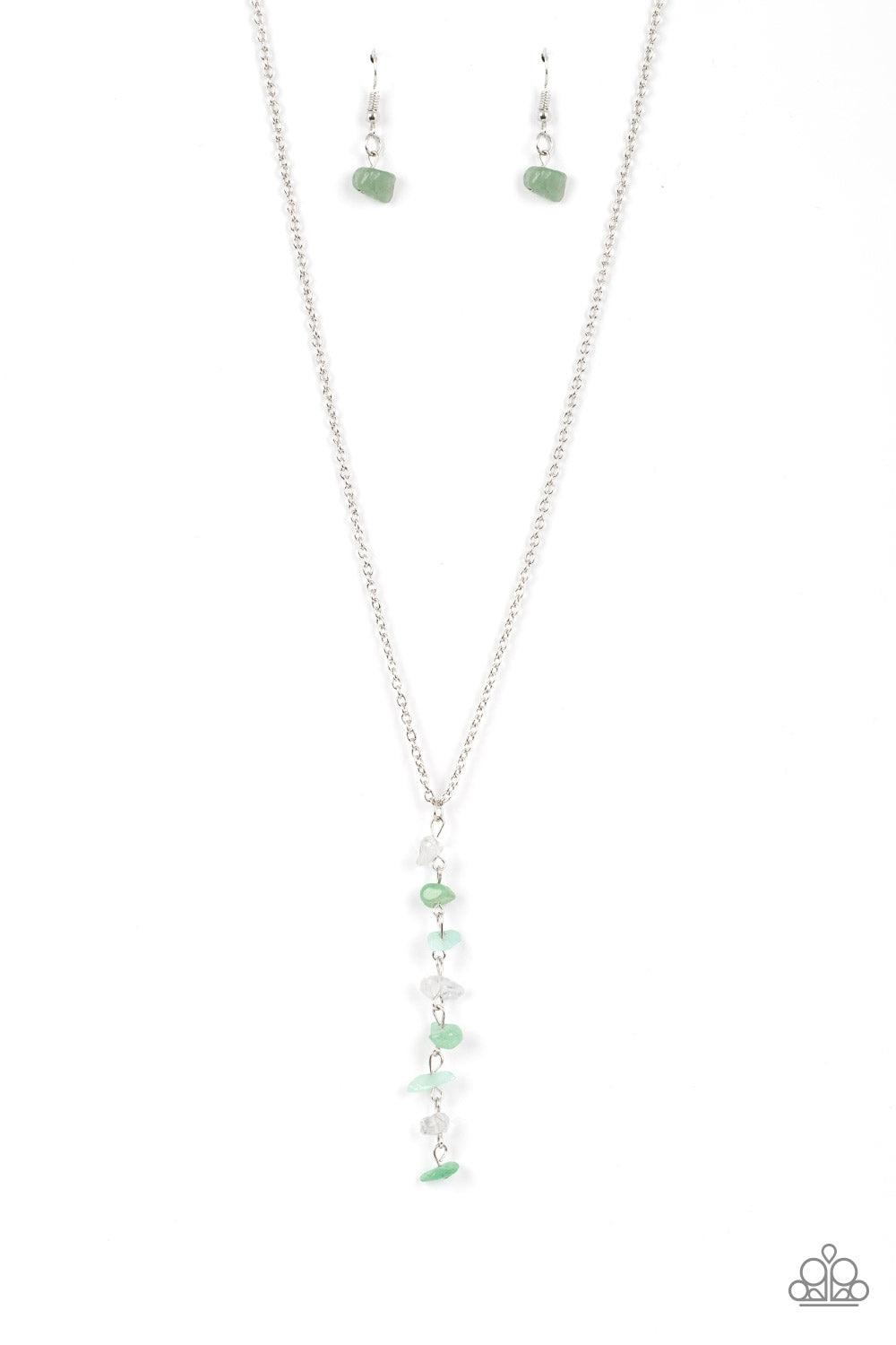 Tranquil Tidings Green Necklace - Jewelry by Bretta