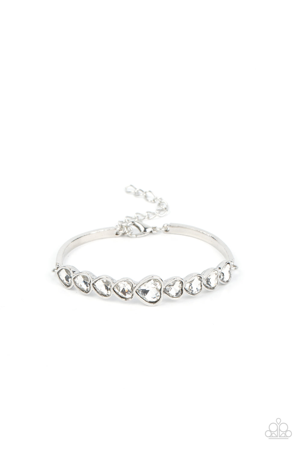 Lusty Luster White Bracelet - Jewelry by Bretta
