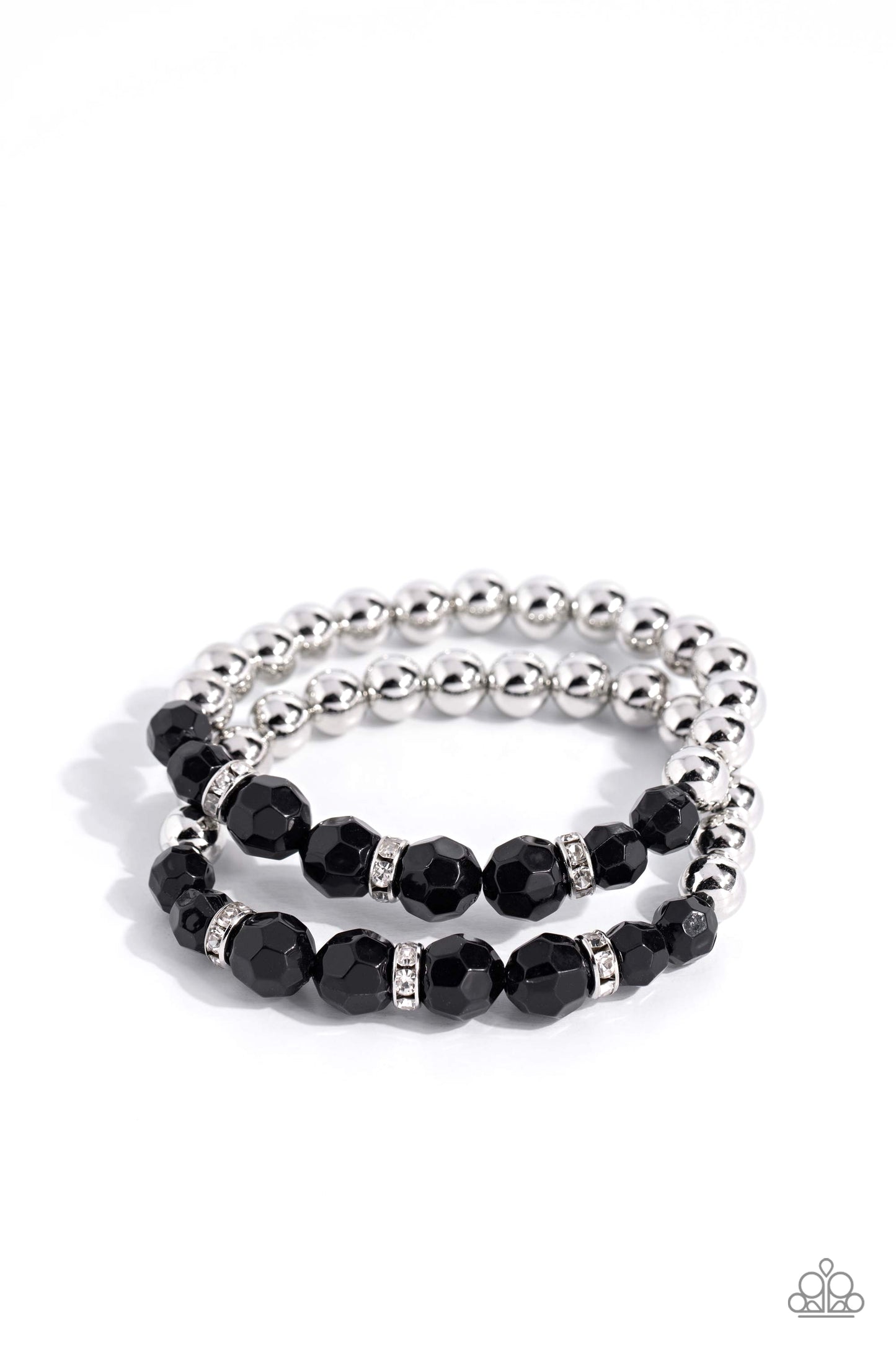 Two by Two Twinkle Black Bracelets - Jewelry by Bretta