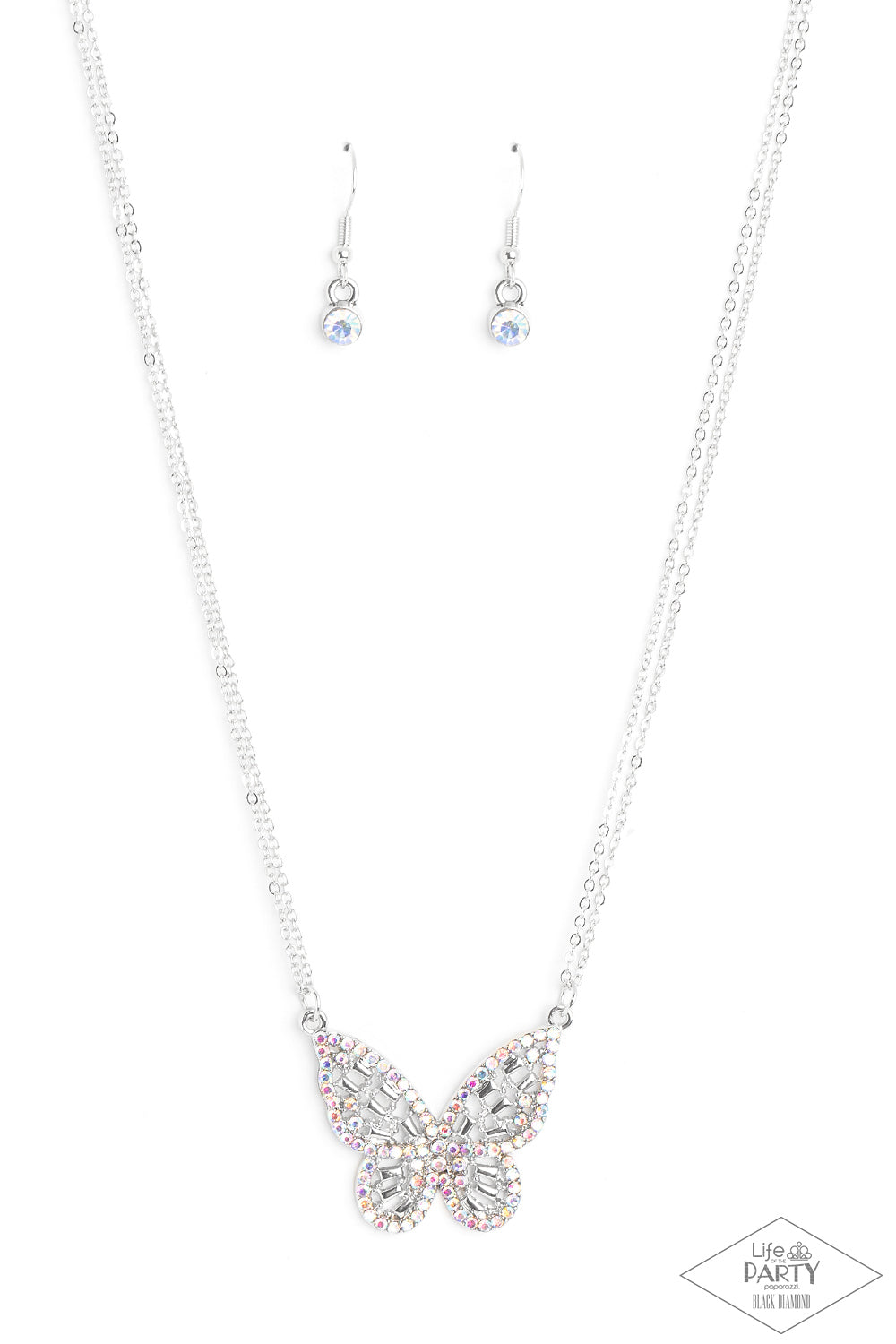 Baroque Butterfly Multi Necklace - Jewelry by Bretta