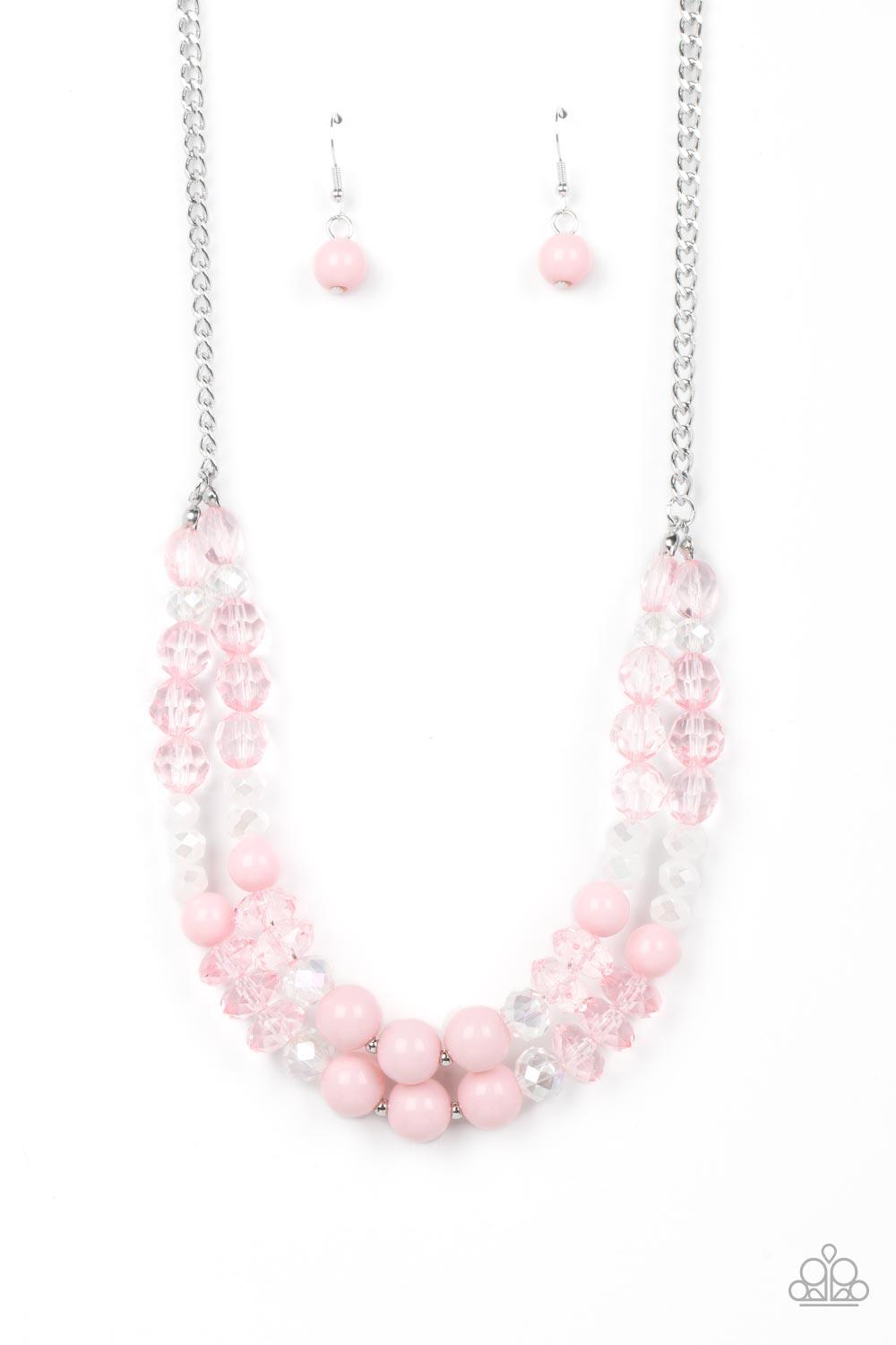 Vera-CRUZIN Pink Necklace - Jewelry by Bretta