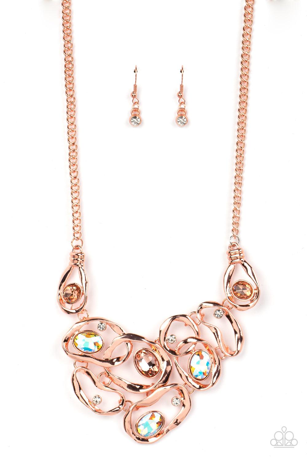 Warp Speed Copper Necklace - Jewelry by Bretta
