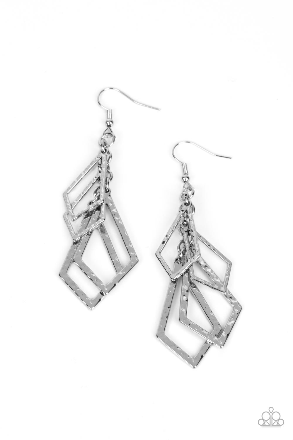Totally TERRA-ific Silver Earrings - Jewelry by Bretta