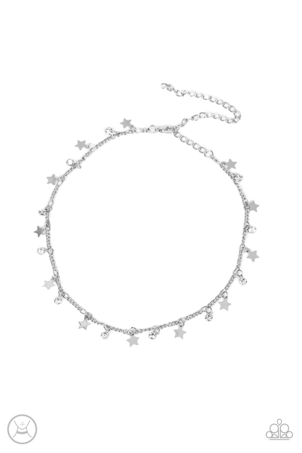 Little Lady Liberty White Necklace - Jewelry by Bretta