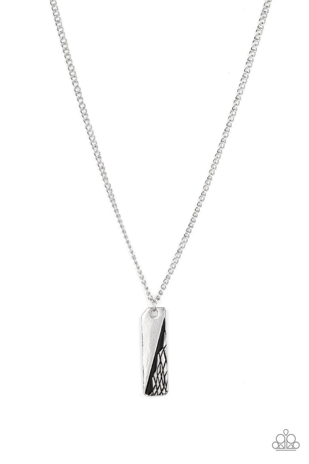 Tag Along Silver Necklace - Jewelry by Bretta