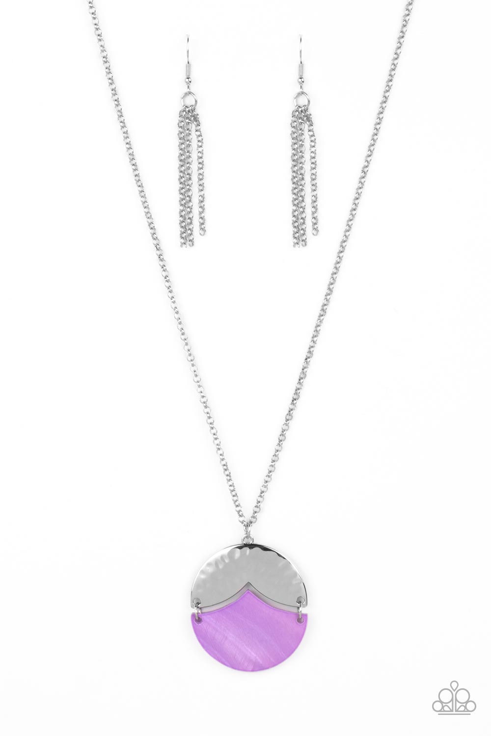 Seaside Sabbatical Purple Necklace - Jewelry by Bretta