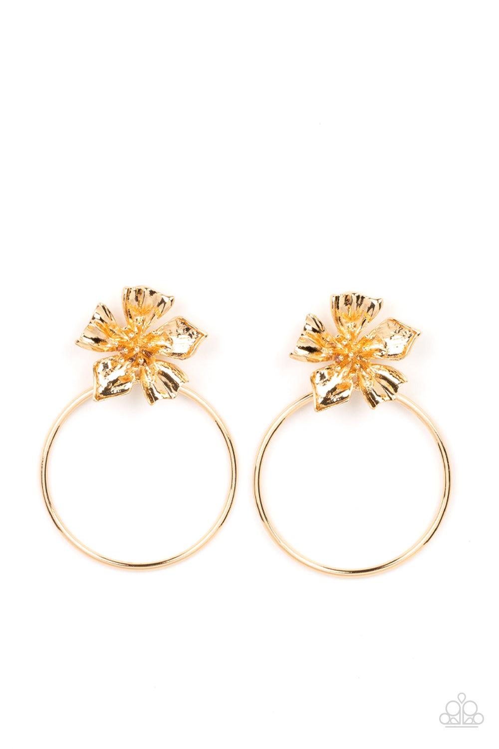 Buttercup Bliss Gold Earrings - Jewelry by Bretta