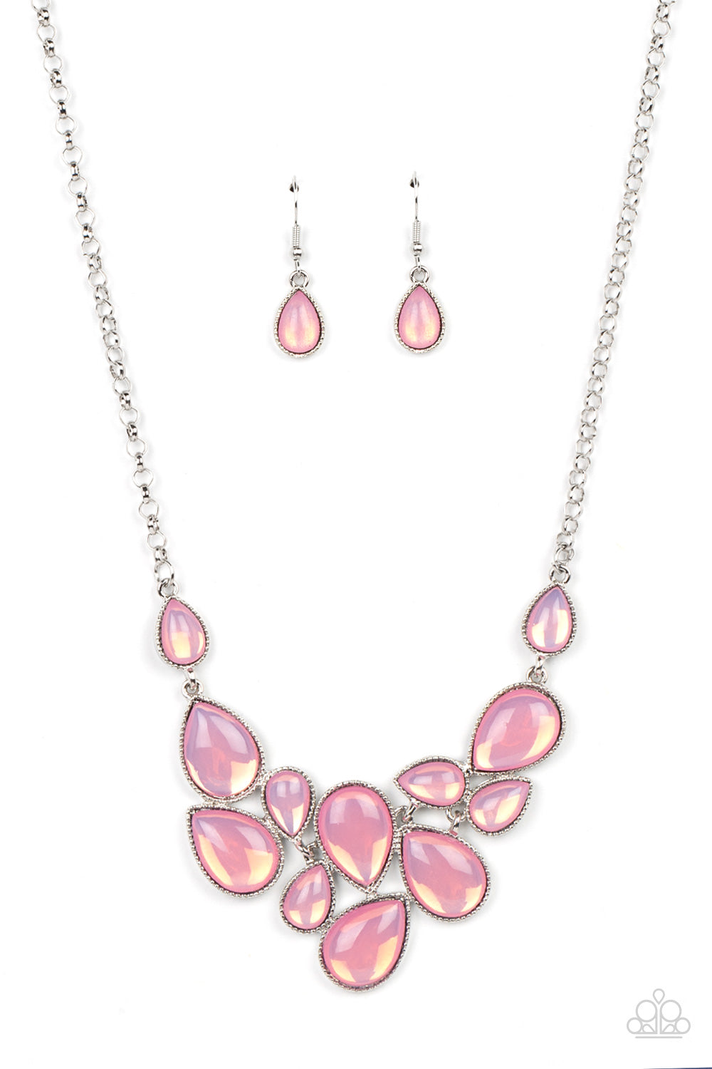 Keeps GLOWING and GLOWING Pink Necklace - Jewelry by Bretta