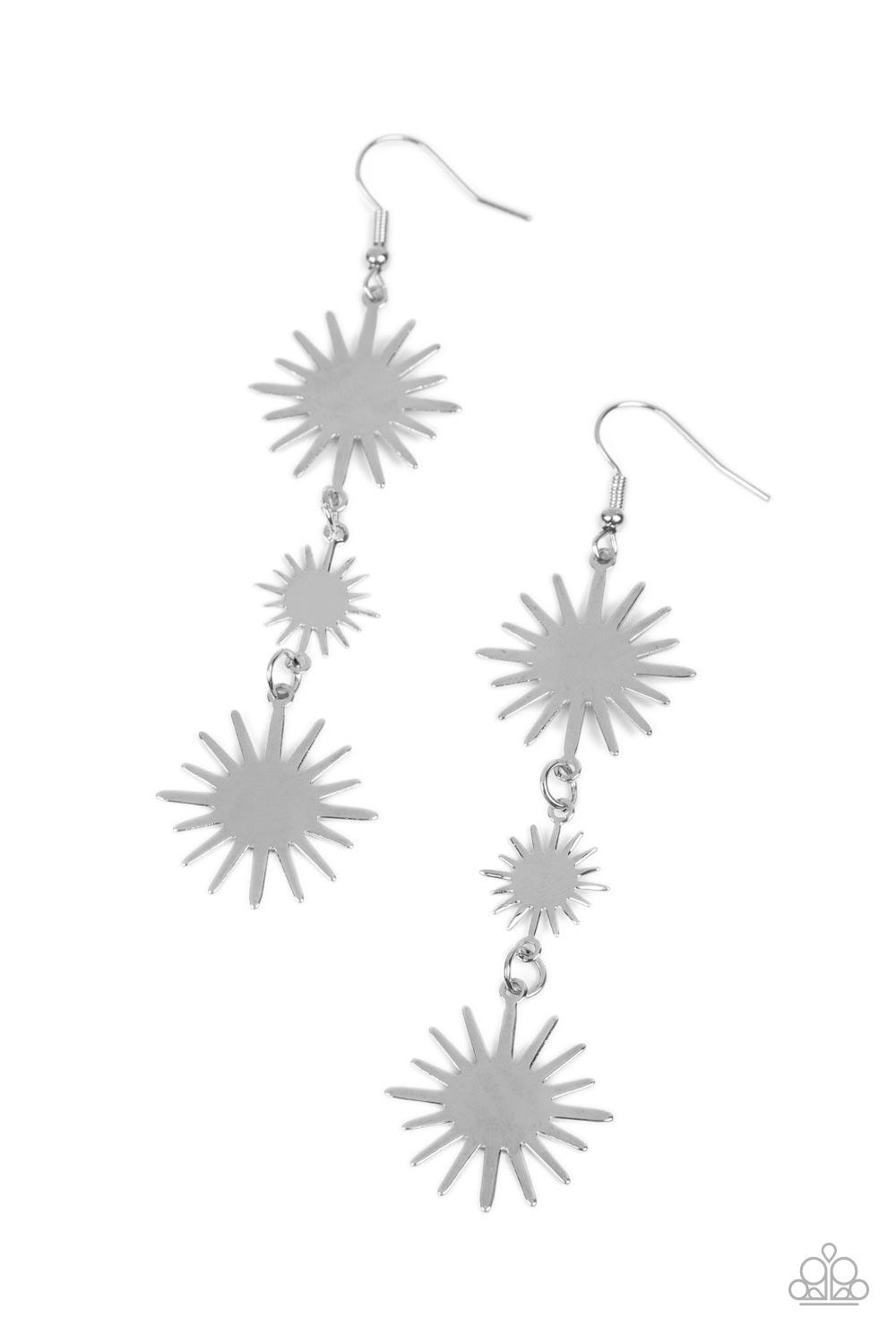 Solar Soul Silver Earrings - Jewelry by Bretta