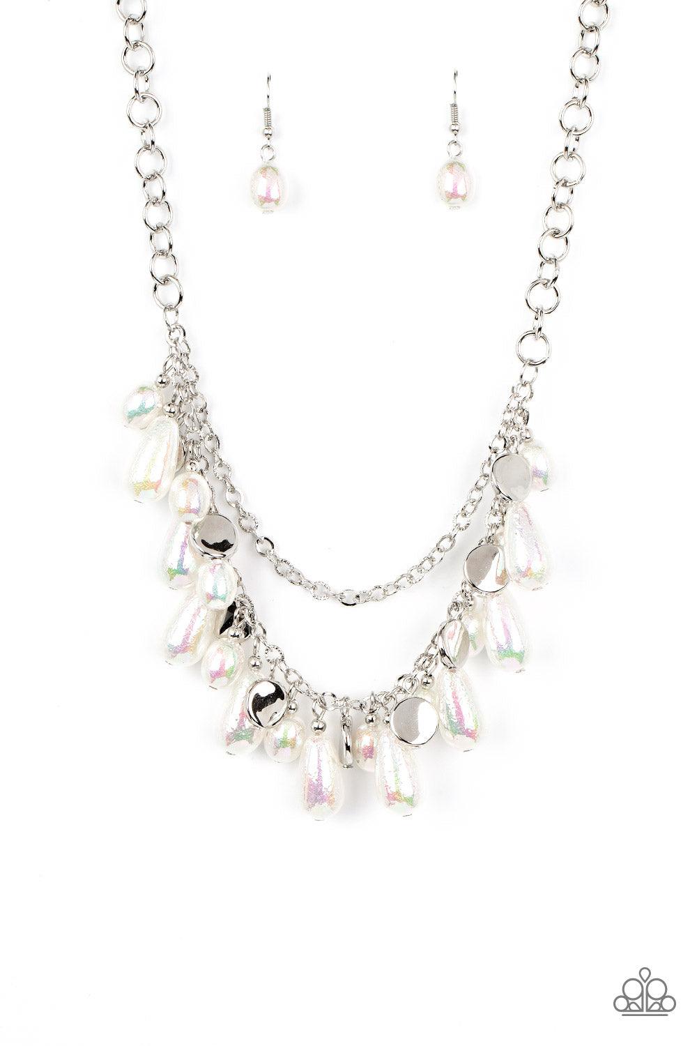 Interstellar Serenity White Necklace - Jewelry by Bretta