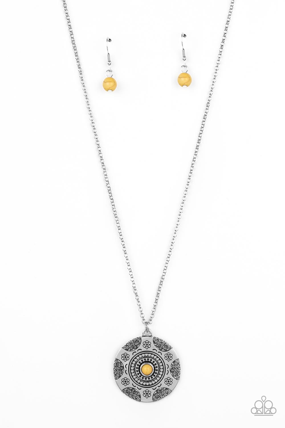 Wild Prairies Yellow Necklace - Jewelry by Bretta
