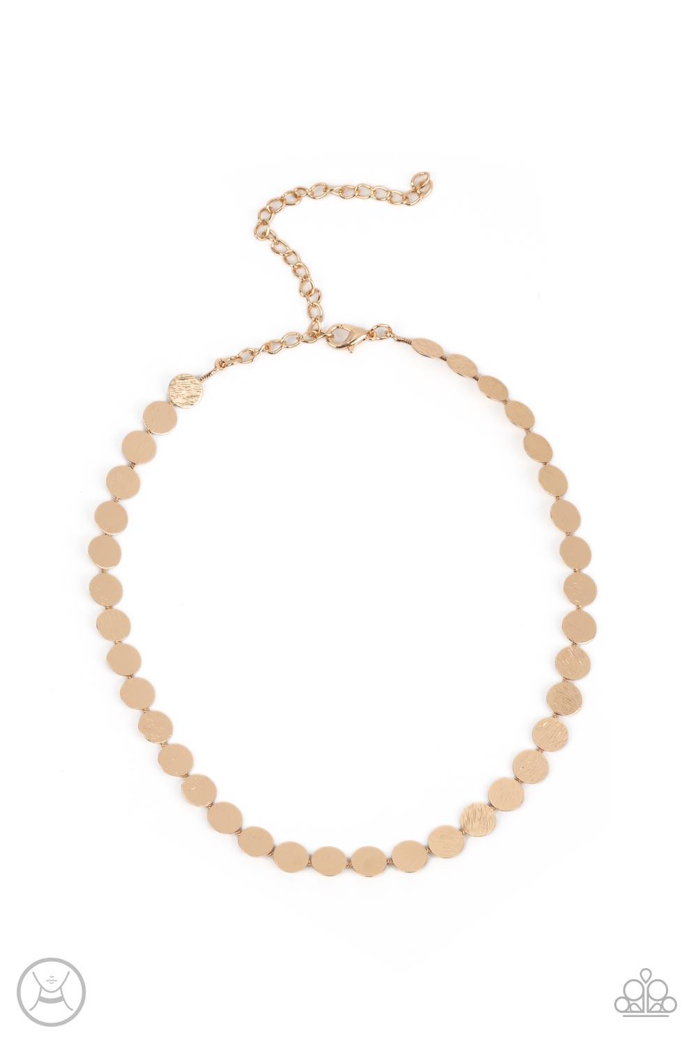 Flash Mob Flicker Gold Necklace - Jewelry by Bretta