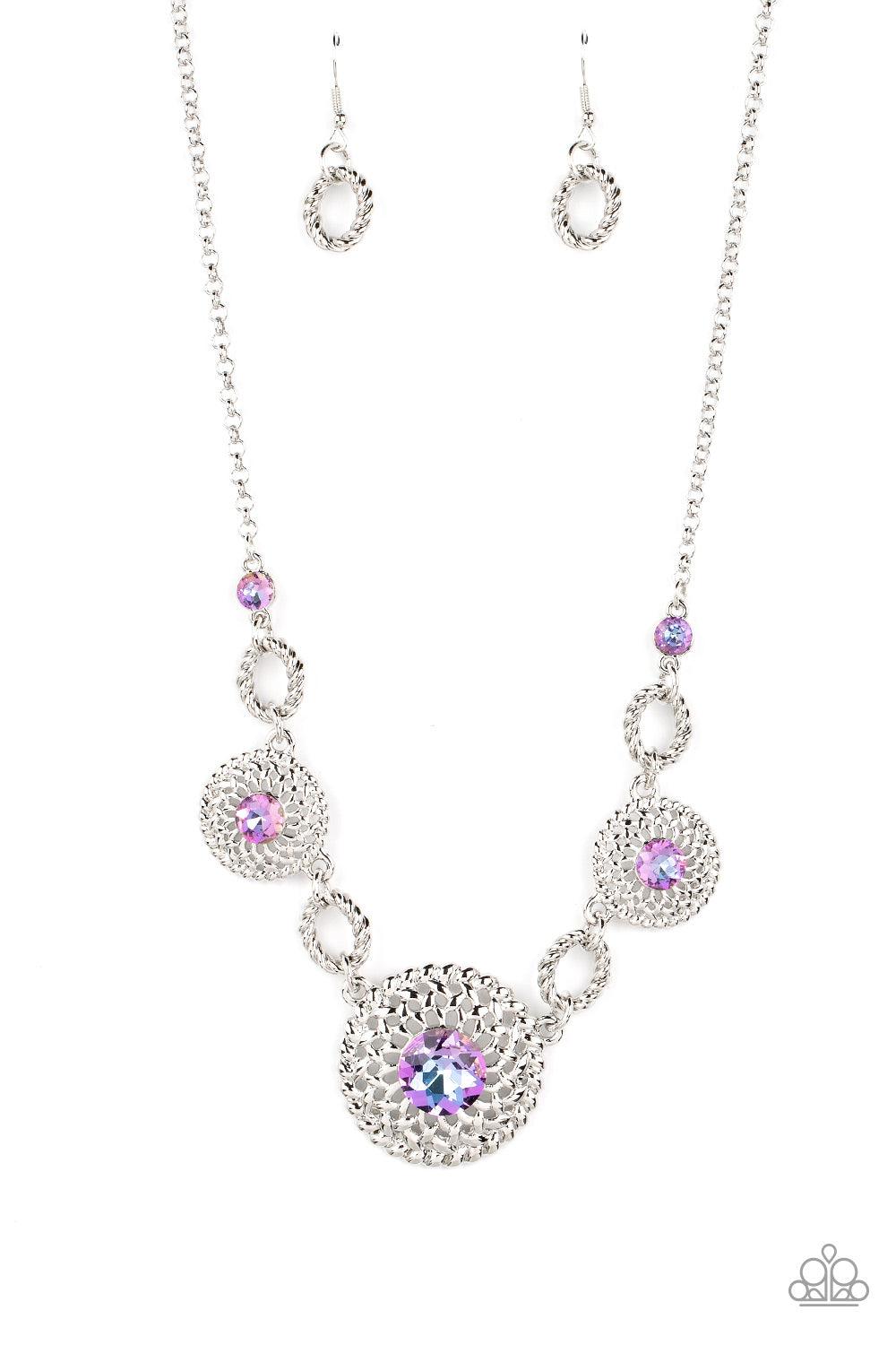 Cosmic Cosmos Purple Necklace - Jewelry by Bretta