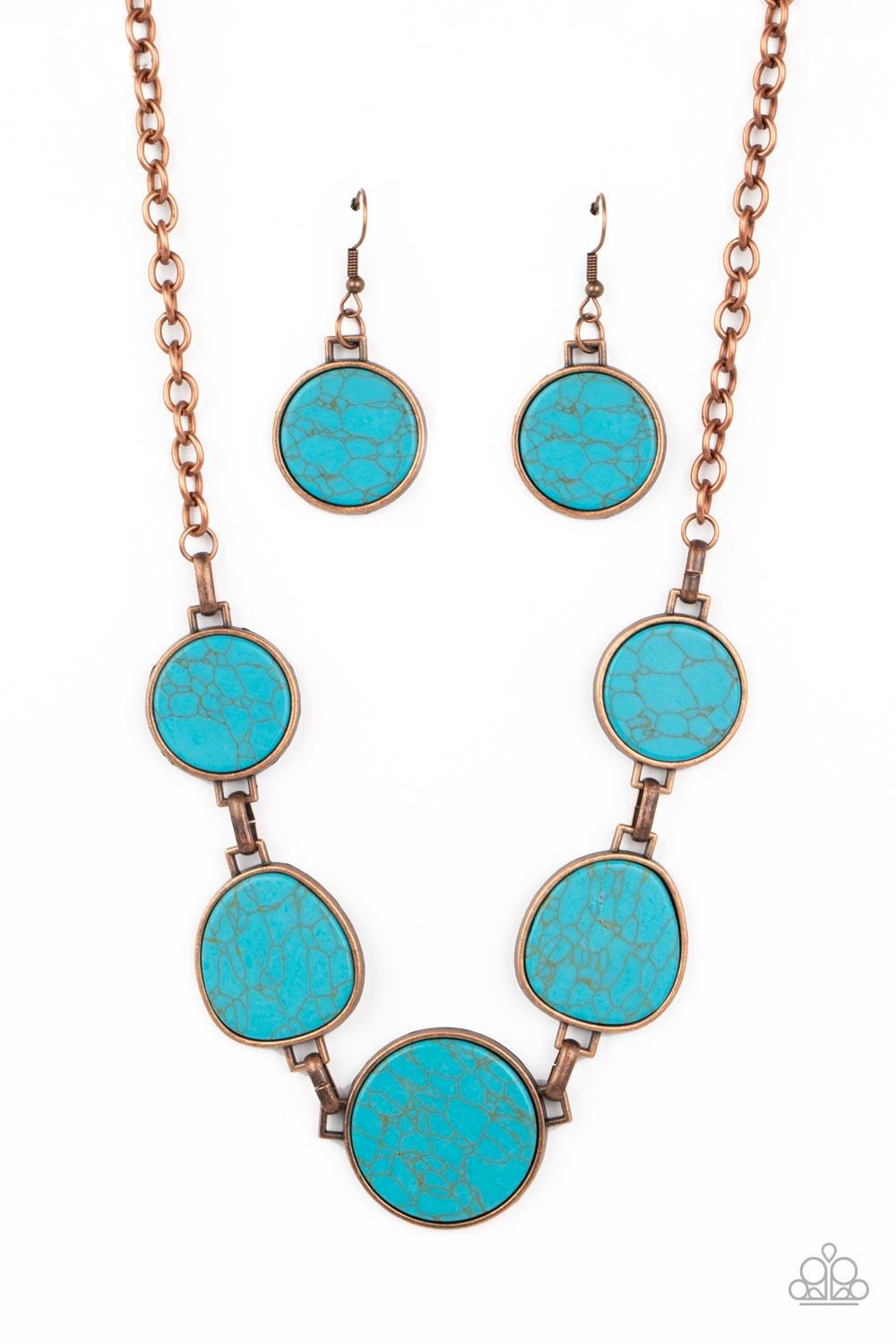 Santa Fe Flats Copper Necklace - Jewelry by Bretta