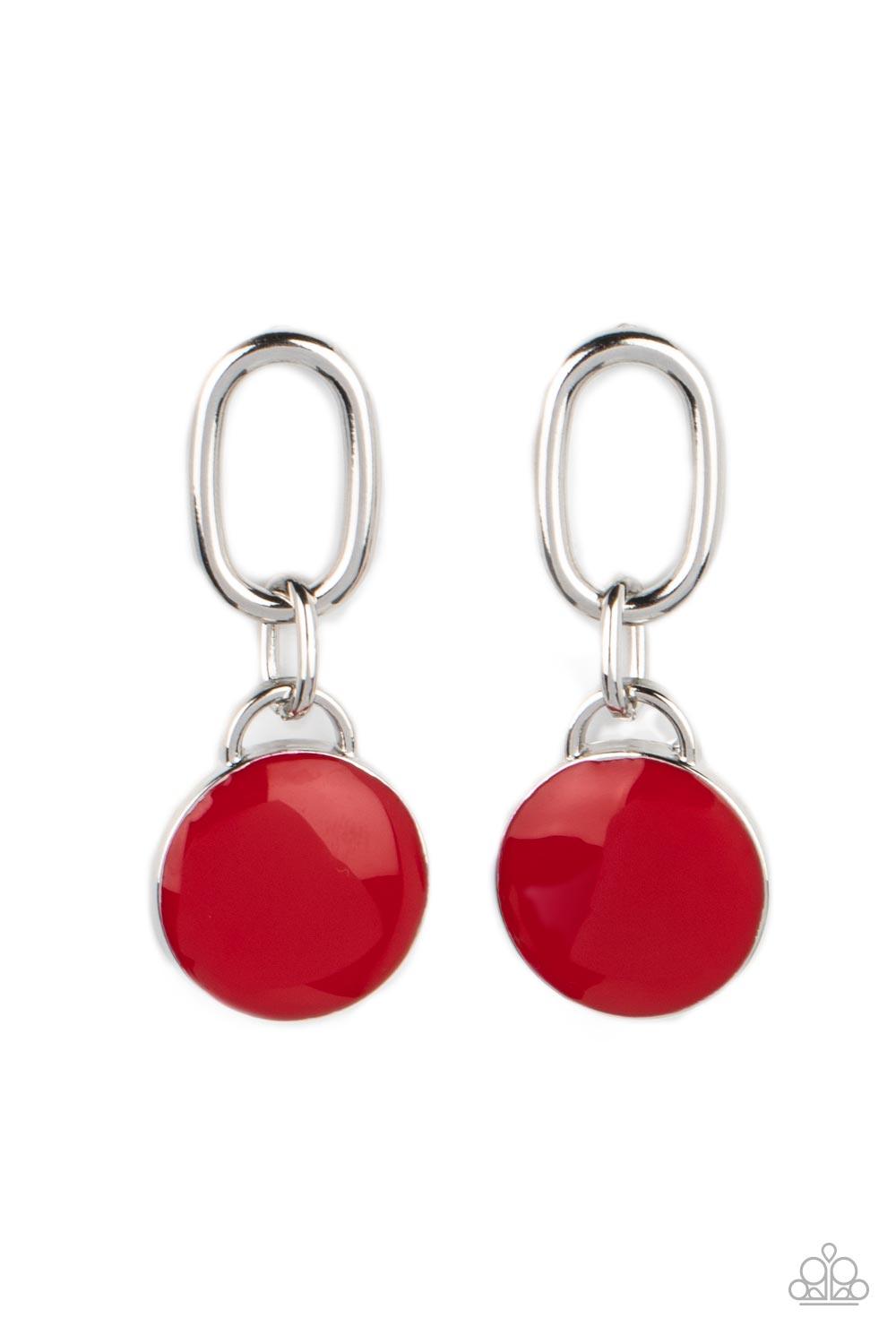 Drop a TINT Red Earrings - Jewelry by Bretta