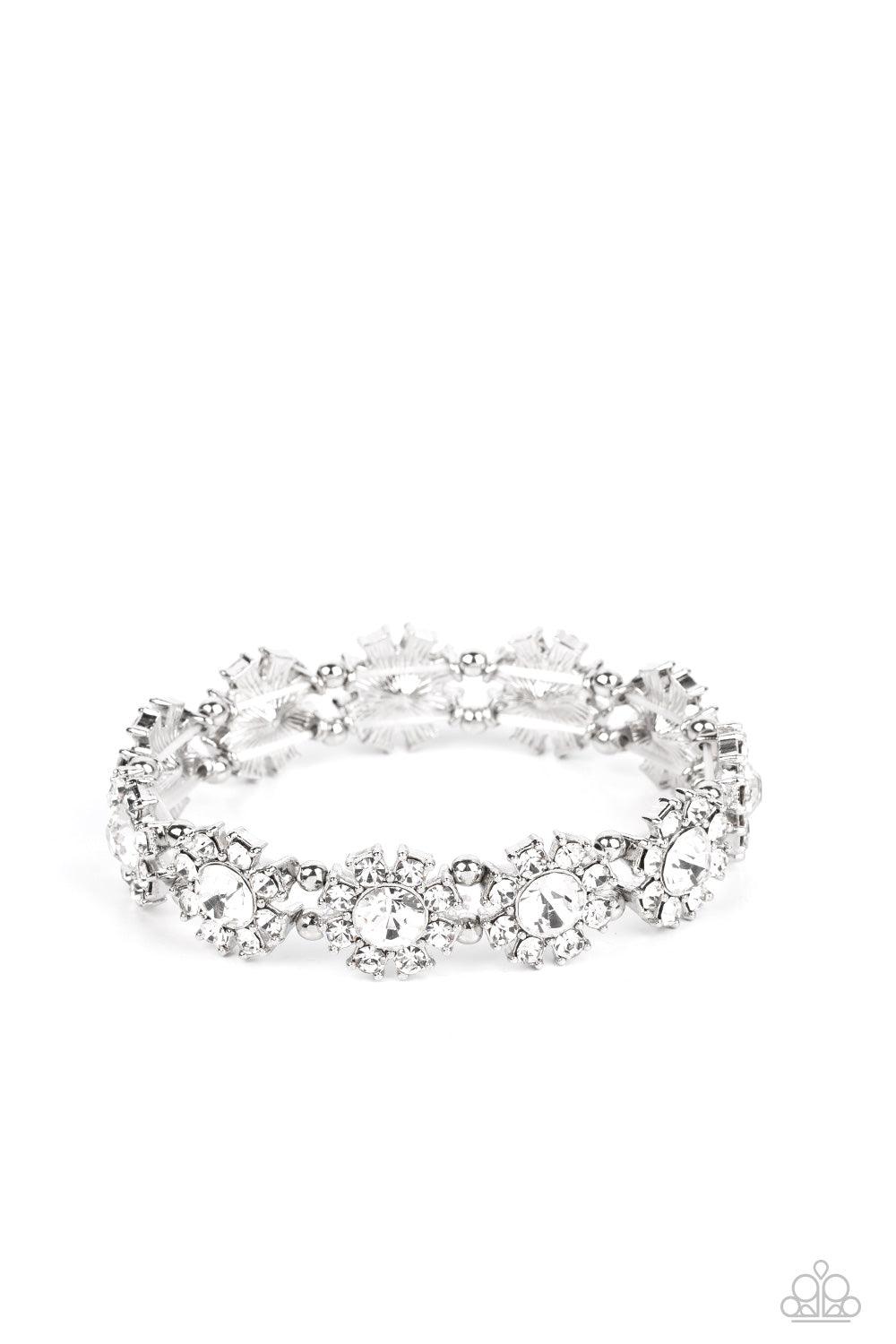 Premium Perennial White Bracelet - Jewelry by Bretta