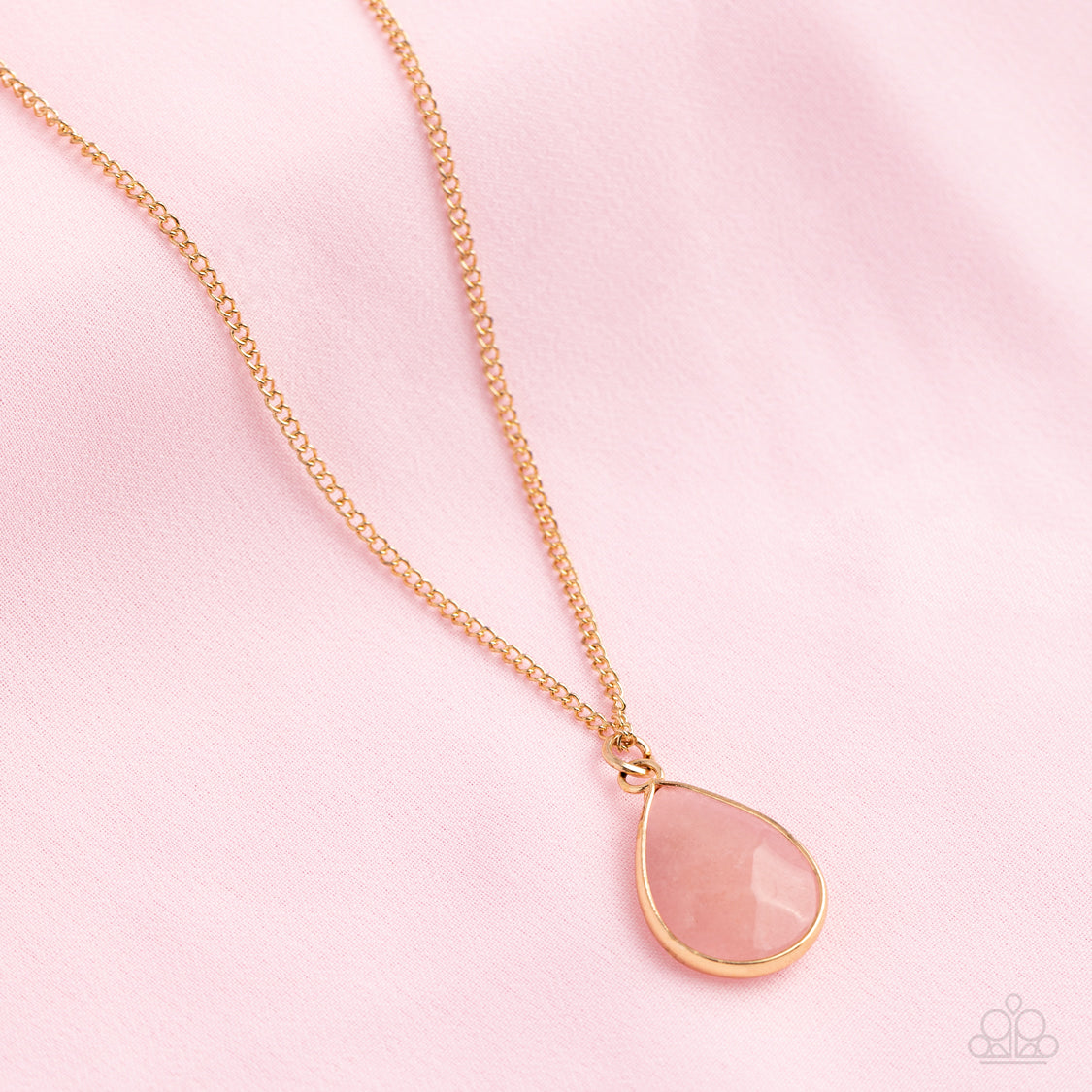 Sparkling Stones Pink Necklace - Jewelry by Bretta