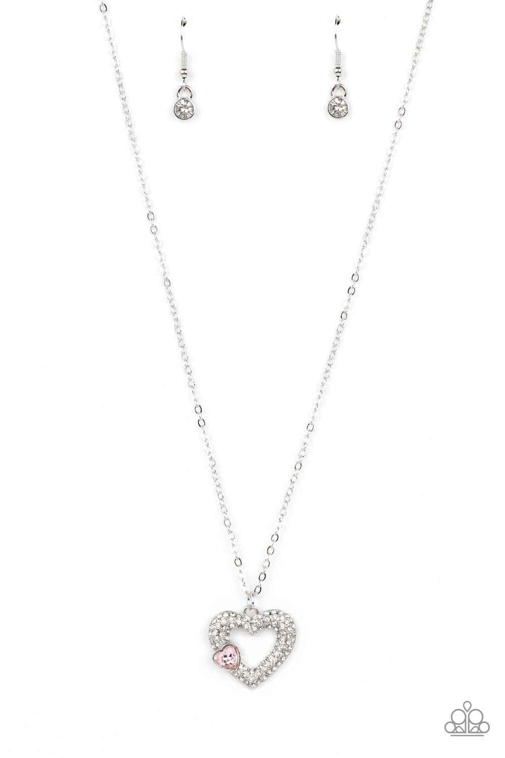 Bedazzled Bliss Pink Necklace - Jewelry by Bretta