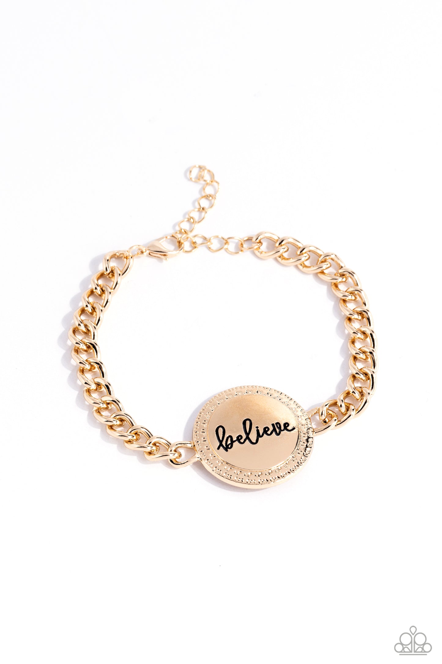 Hope and Faith Gold Bracelet - Jewelry by Bretta