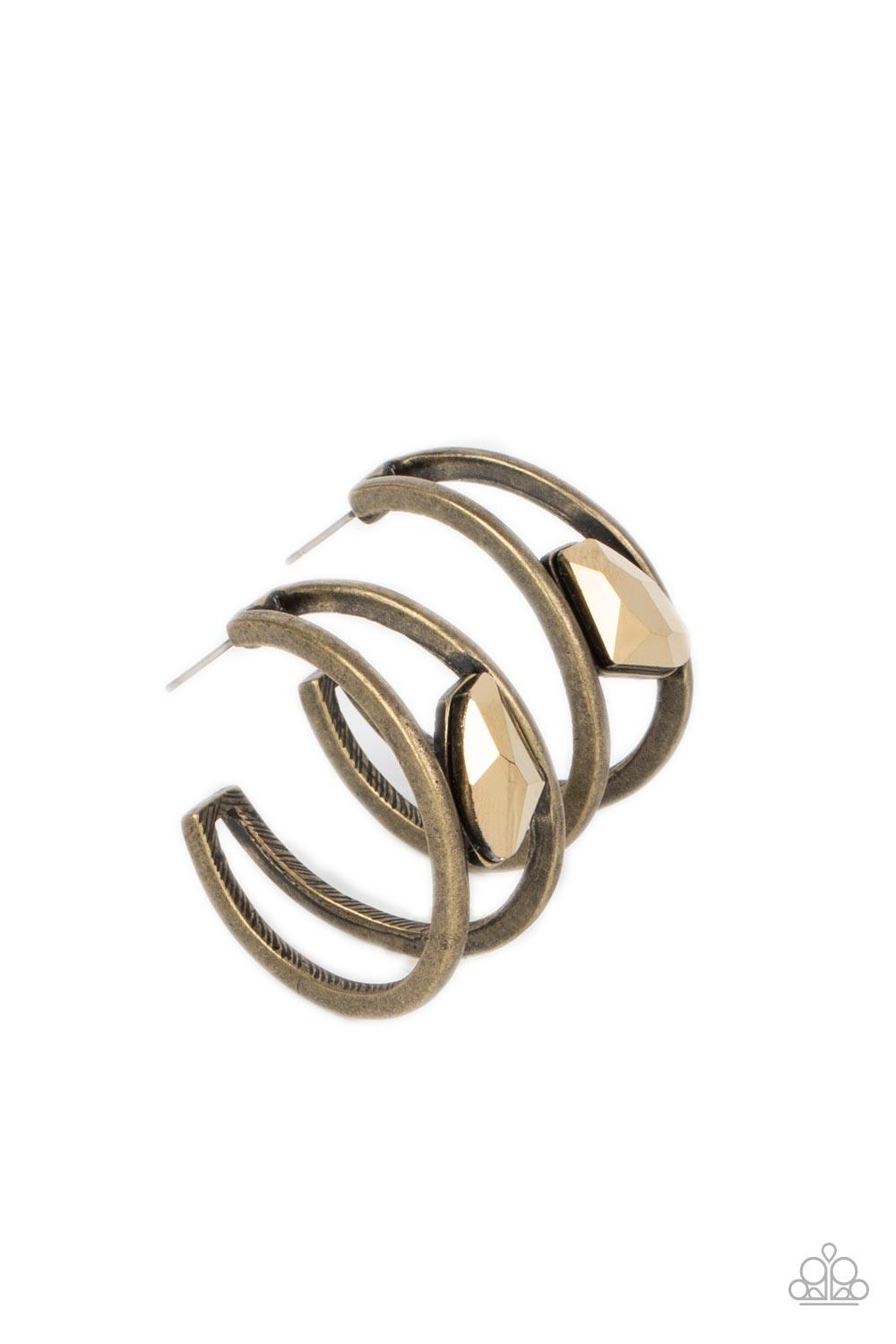 Unrefined Reverie - Brass - Jewelry by Bretta