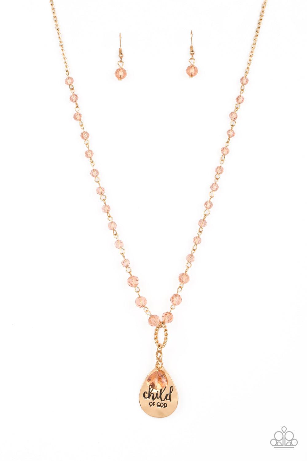 Divine Dance Gold Necklace - Jewelry by Bretta