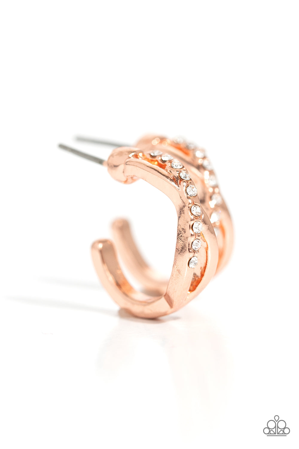 Horoscopic Helixes Copper Earrings - Jewelry by Bretta