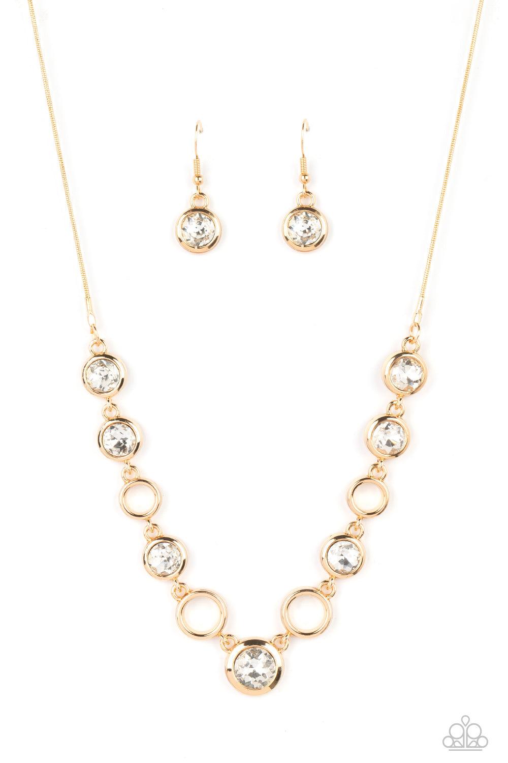 Elegantly Elite Gold Necklace - Jewelry by Bretta