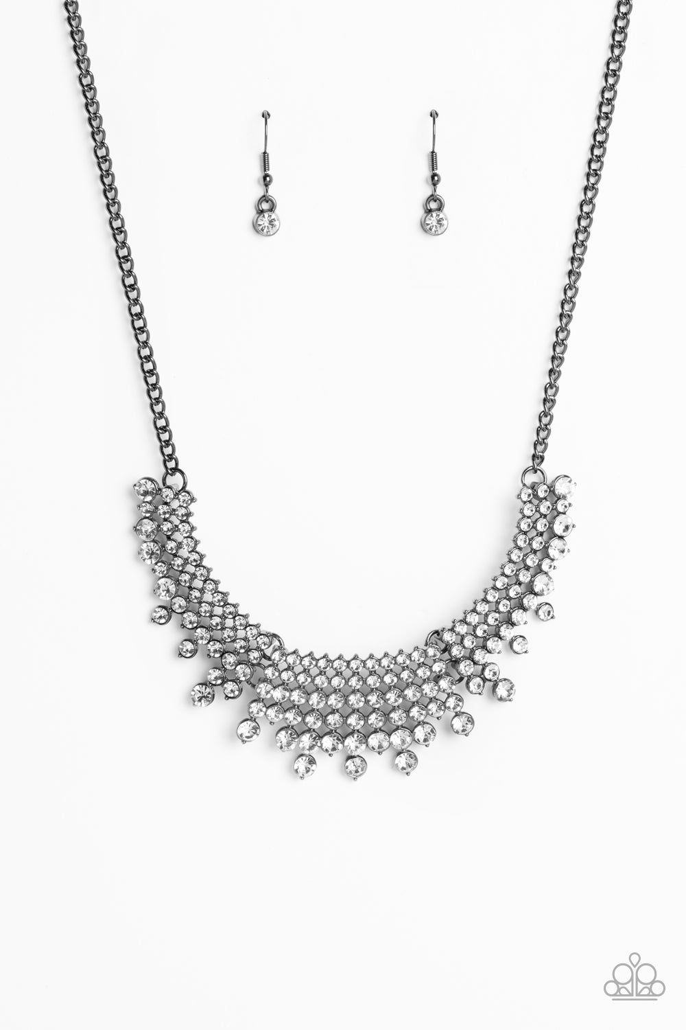 Shimmering Song Black Necklace - Jewelry by Bretta