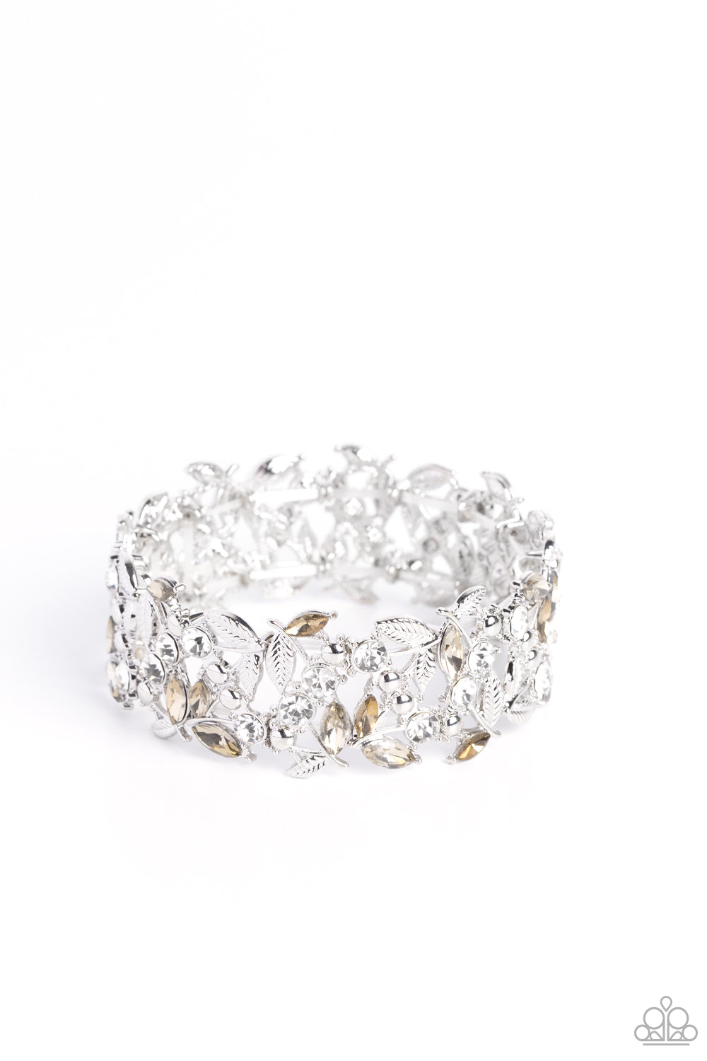 Feathered Finesse Brown Bracelet - Jewelry by Bretta