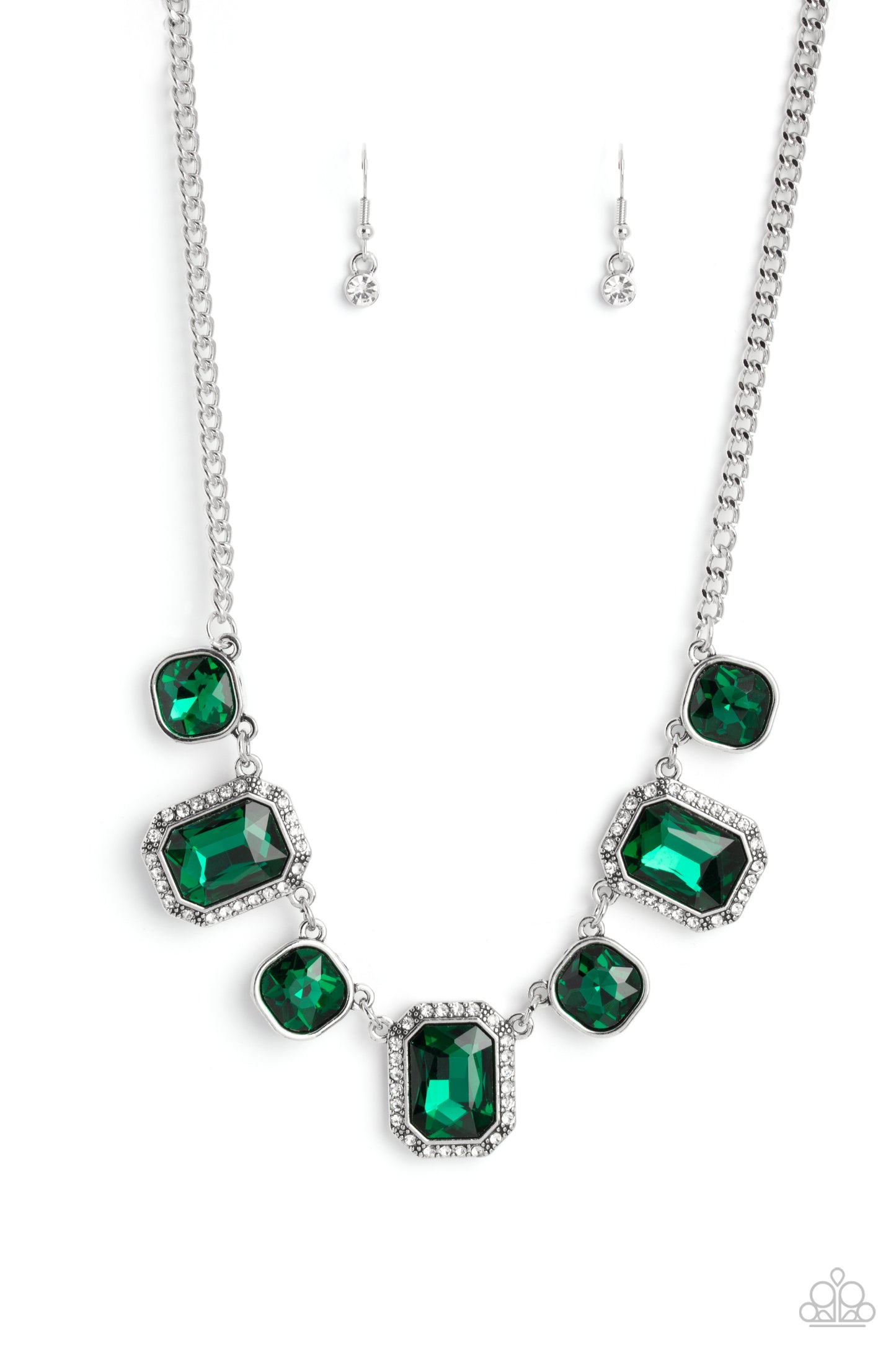 Royal Rumble Green Necklace - Jewelry by Bretta