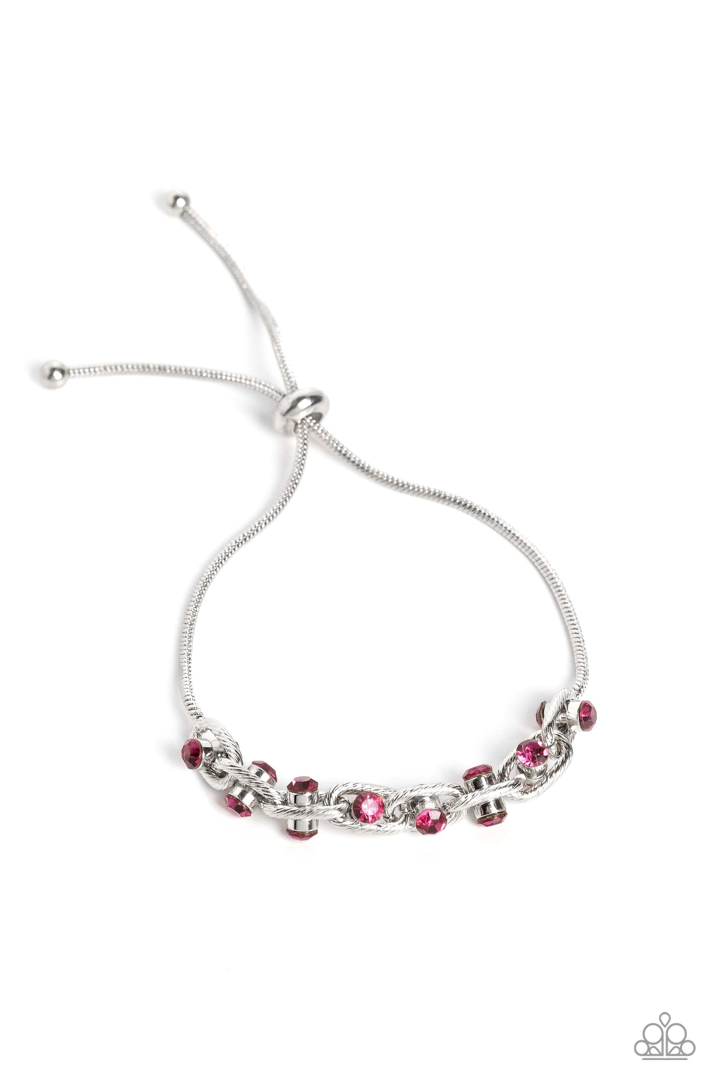 Intertwined Illusion Pink Bracelet - Jewelry by Bretta