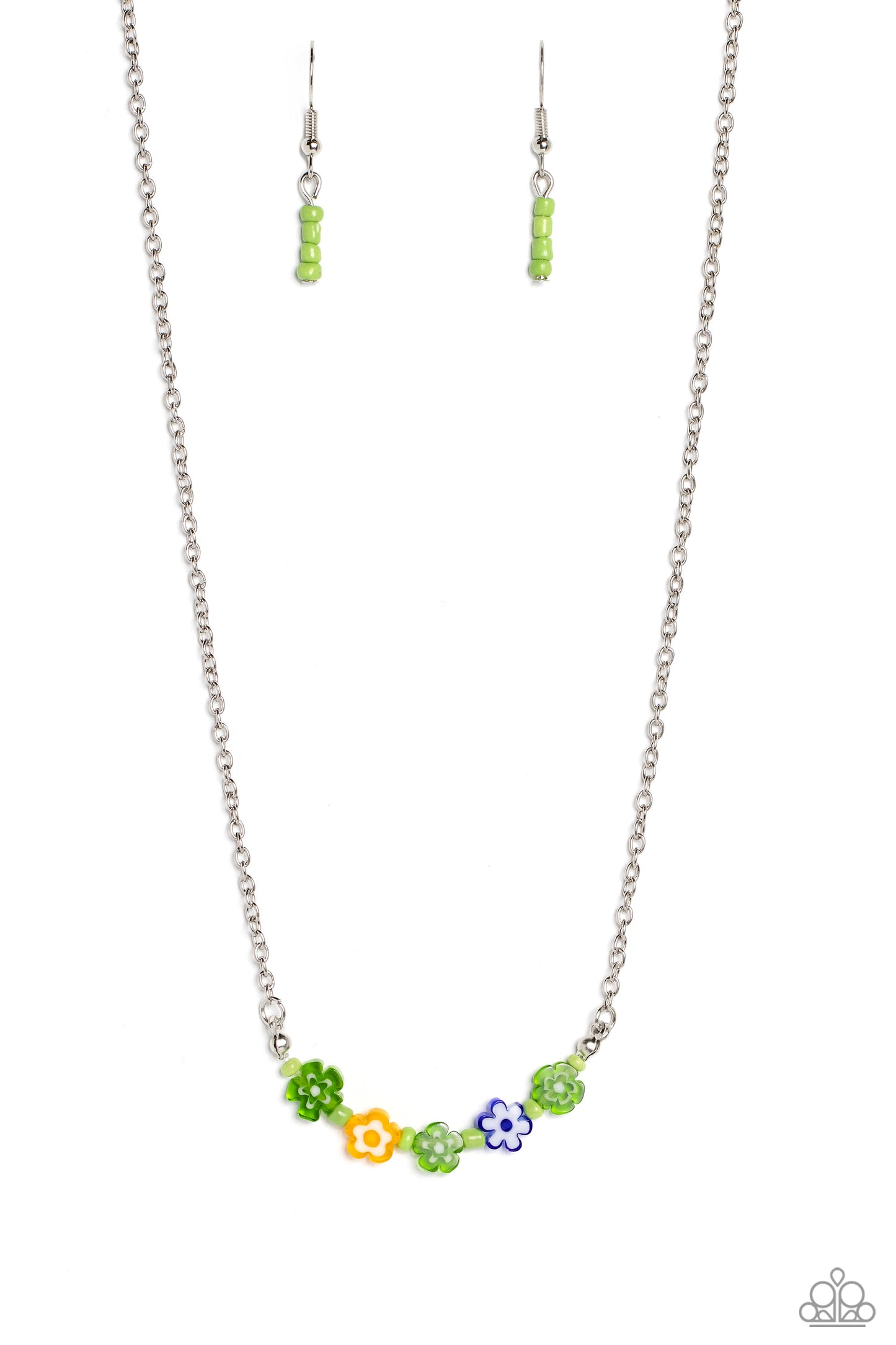 BOUQUET We Go Green Necklace - Jewelry by Bretta
