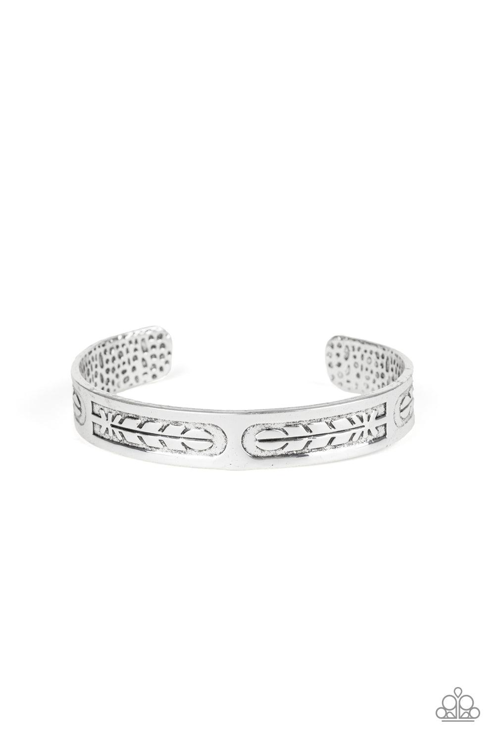 Paparazzi Accessories Roost Radiance - Silver Cuff Bracelet - jewelrybybretta