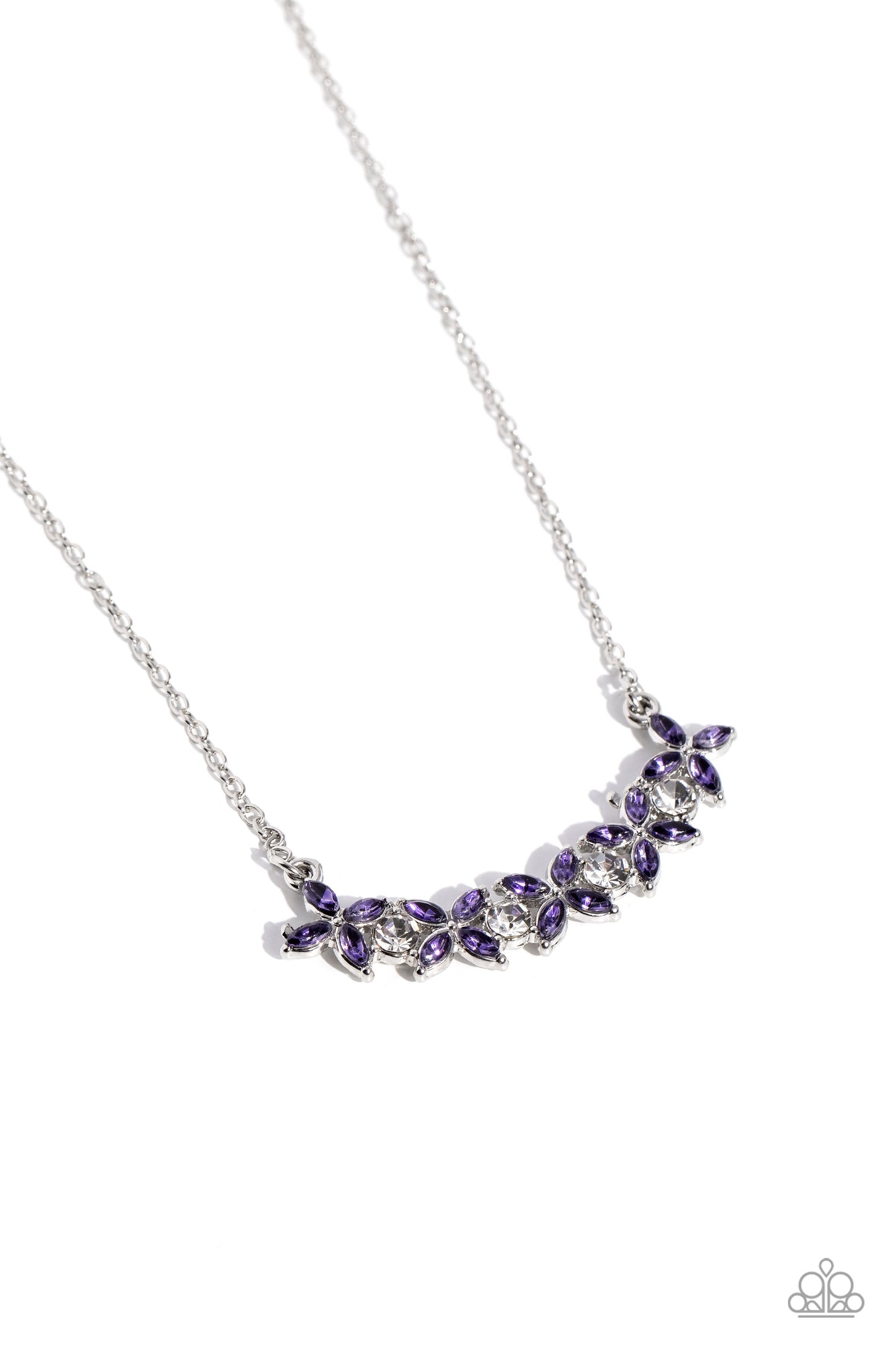 Floral Fanfare Purple Necklace - Jewelry by Bretta
