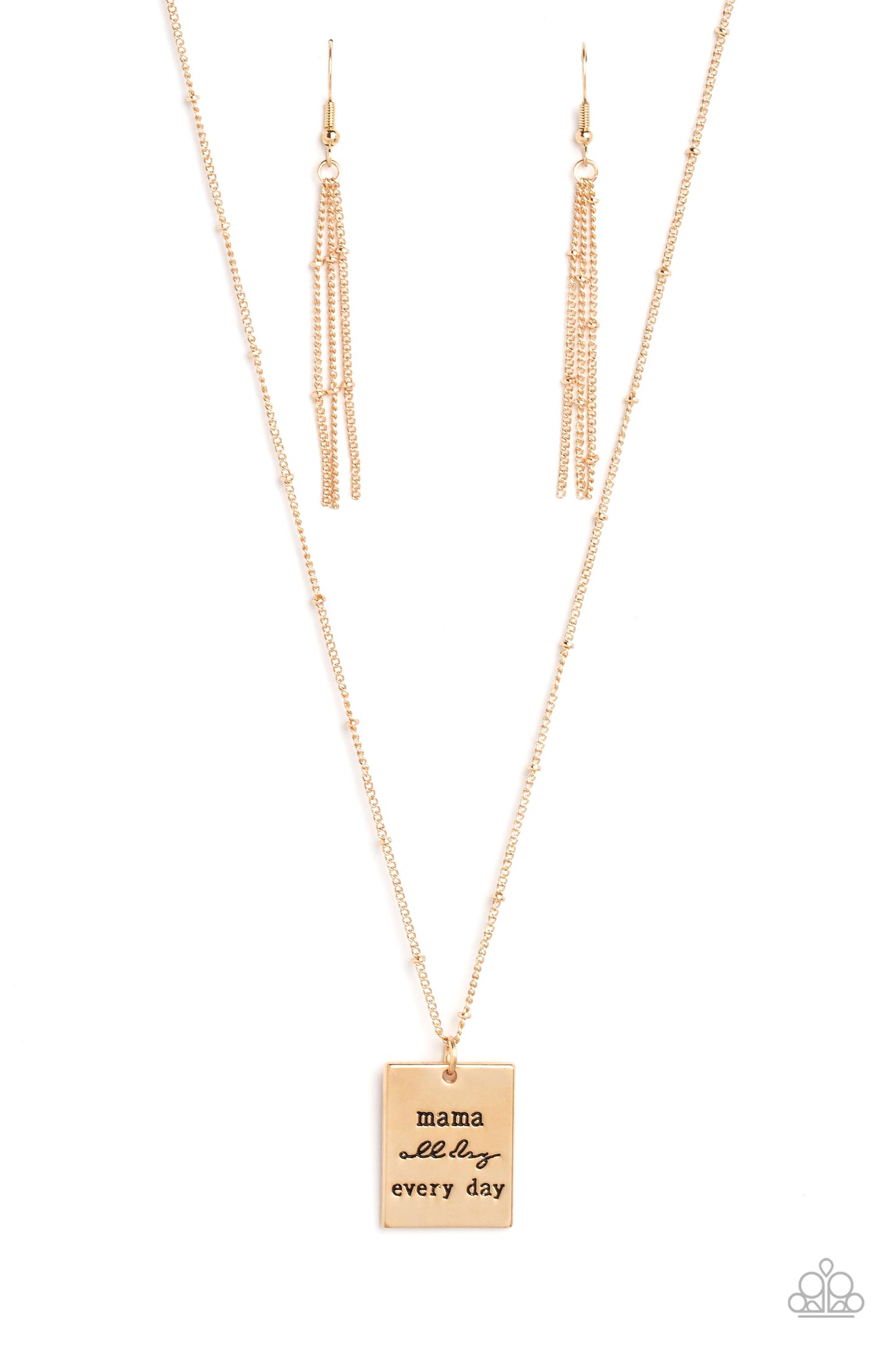 Mama MVP Gold Necklace - Jewelry by Bretta