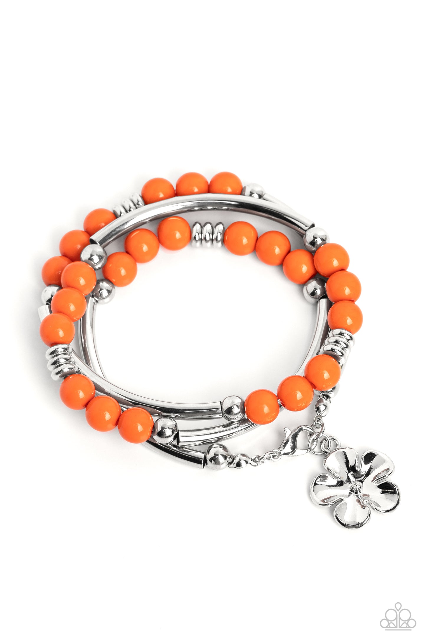 Off the WRAP Orange Bracelet - Jewelry by Bretta