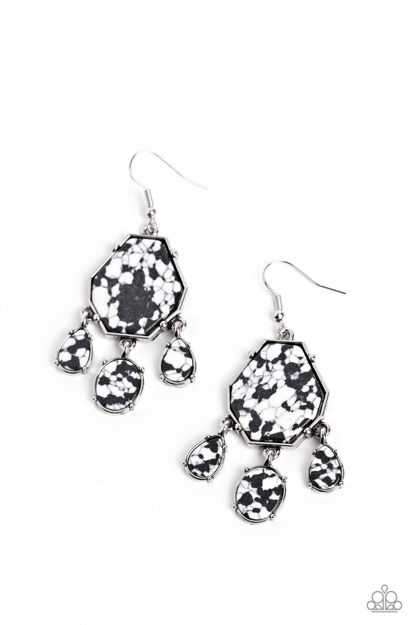 Organic Optimism Black Earrings - Jewelry by Bretta