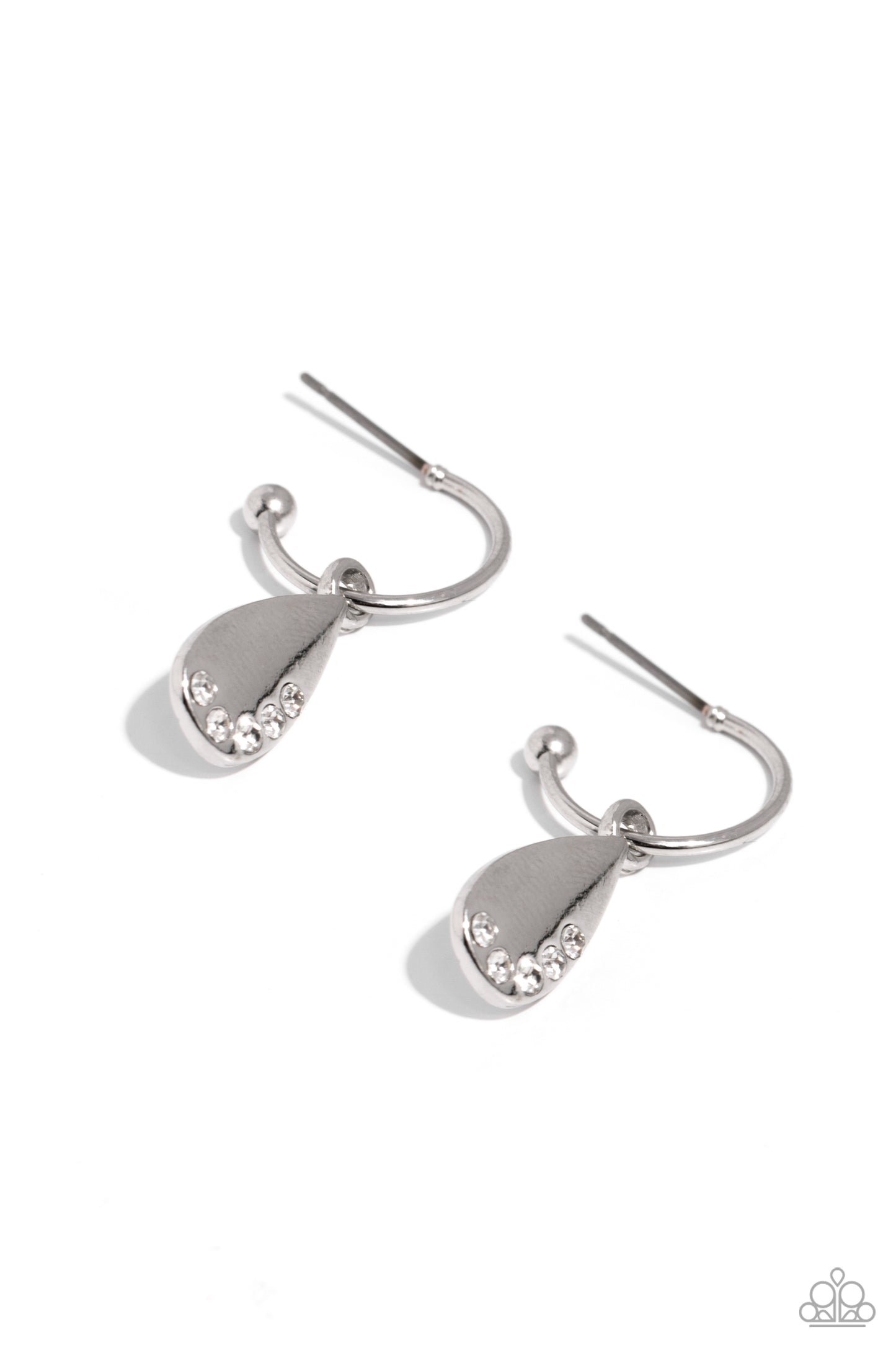 Borderline Baddie White Earrings - Jewelry by Bretta