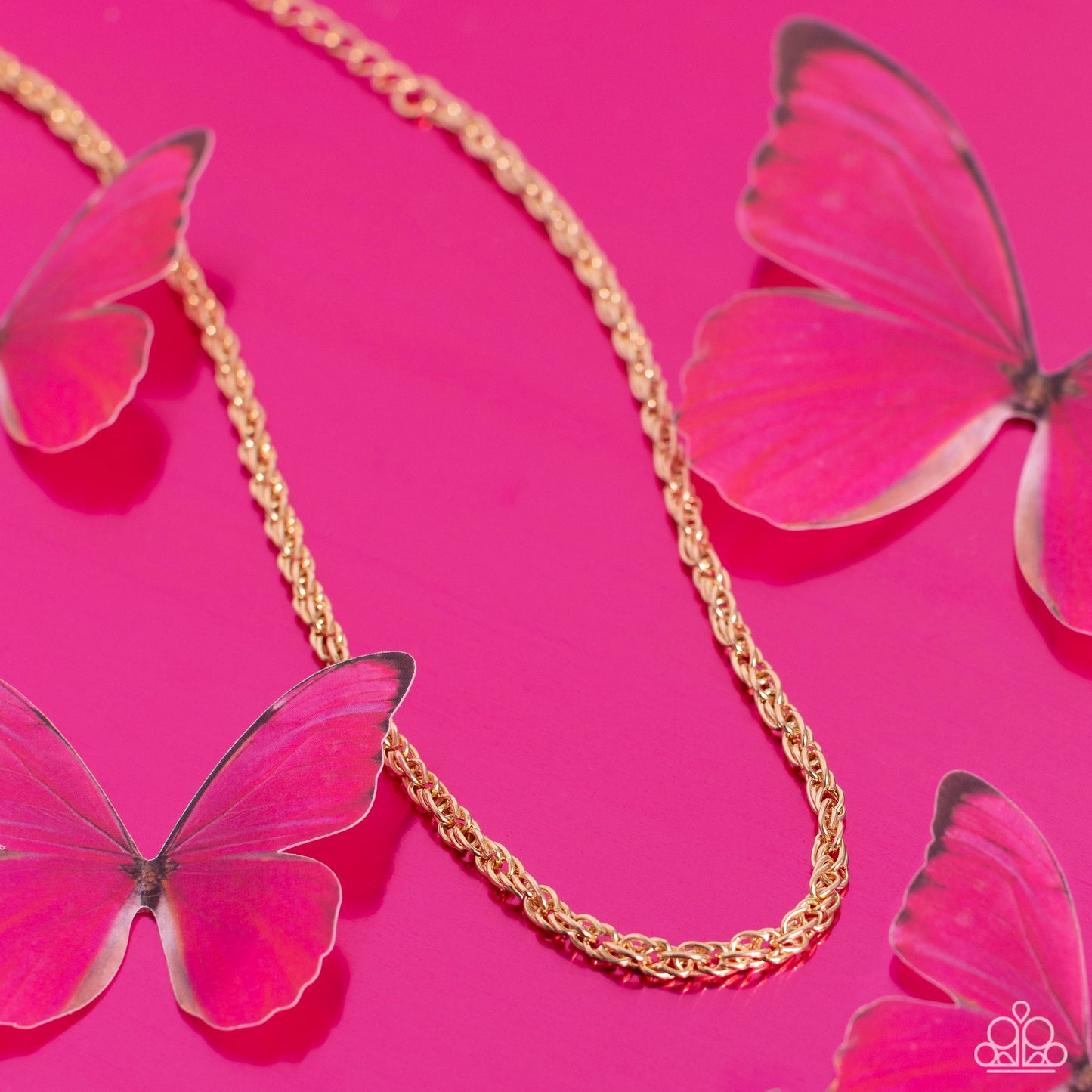 Glimmer of ROPE Gold Necklace - Jewelry by Bretta