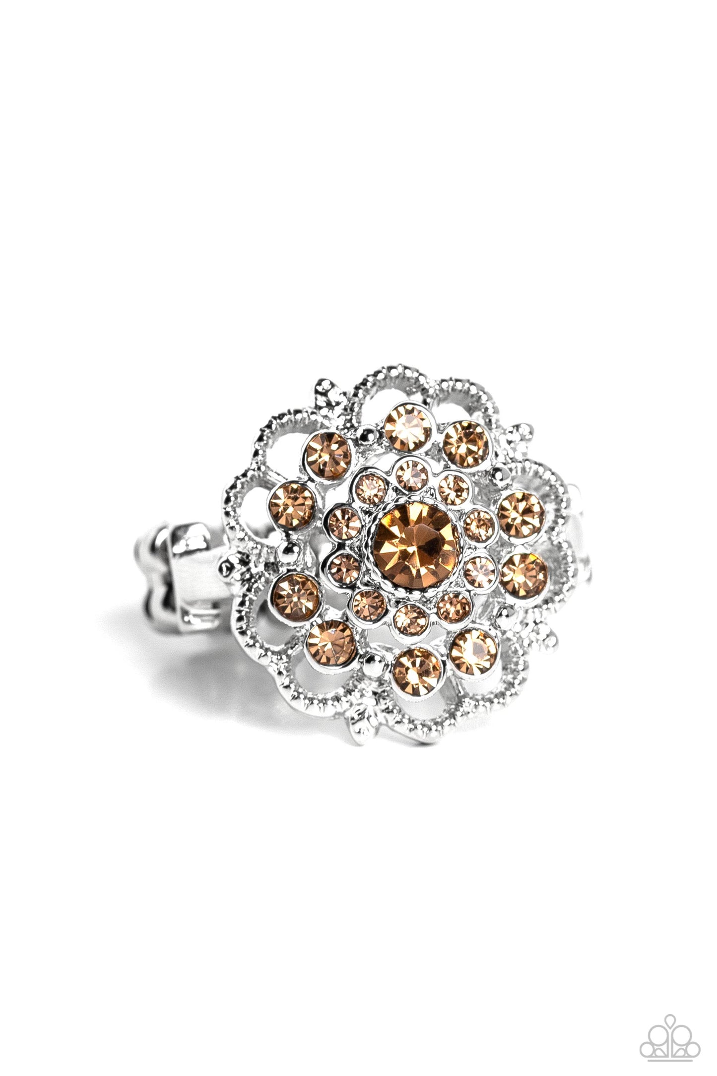 Love ROSE Brown Ring - Jewelry by Bretta