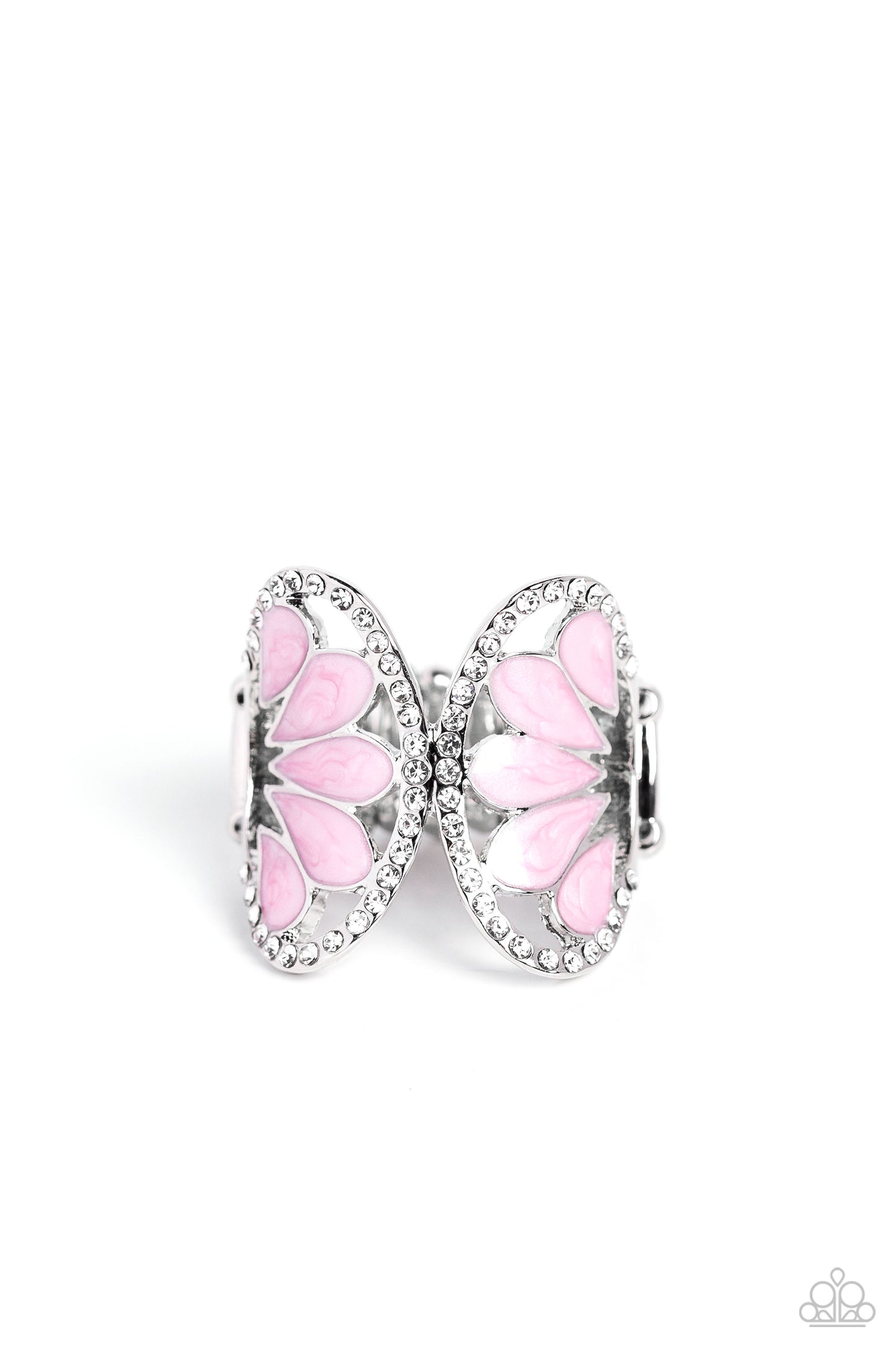 Concaved Catwalk Pink Ring - Jewelry by Bretta
