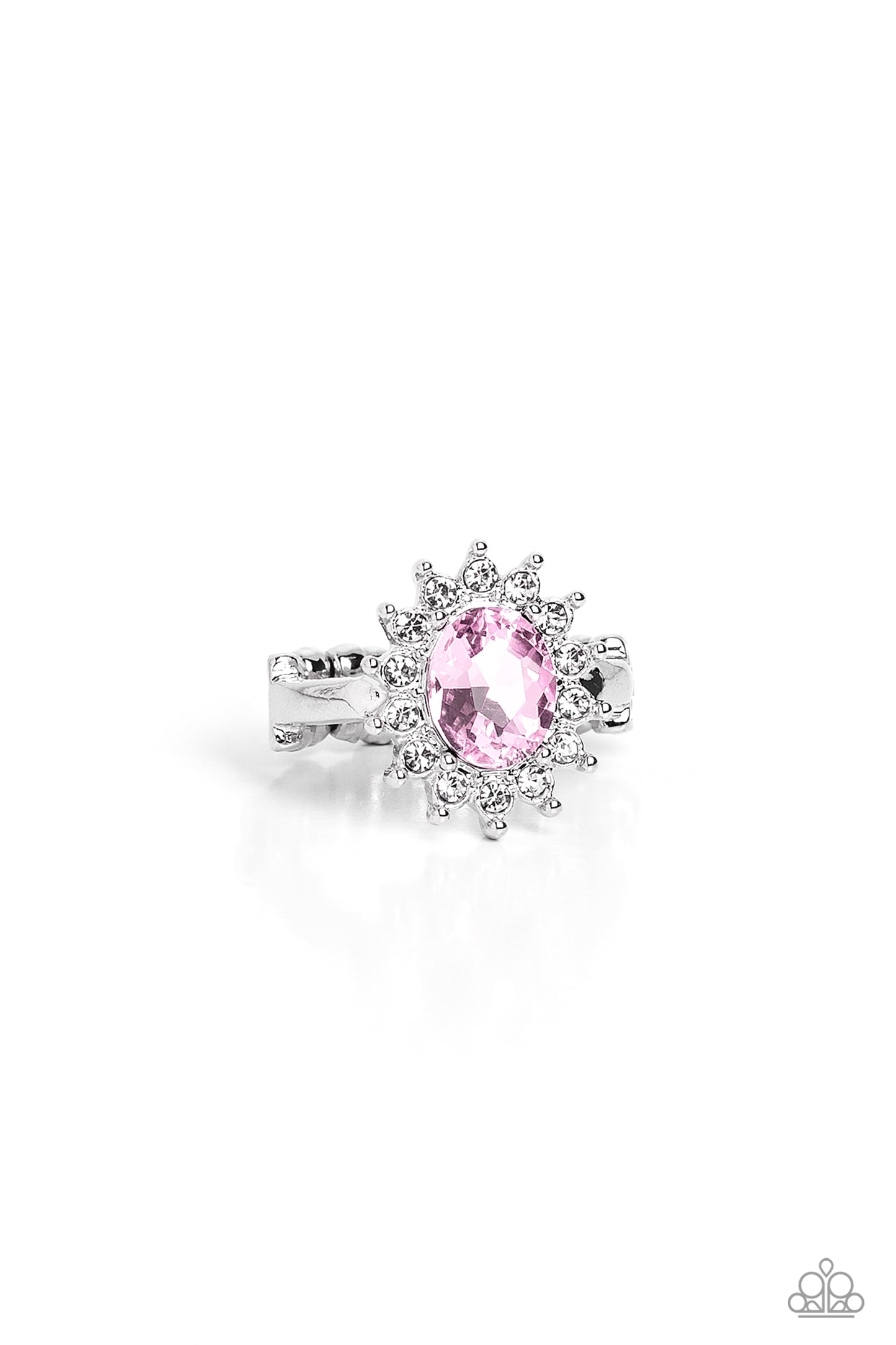 Red Carpet Reveal Pink Ring - Jewelry by Bretta