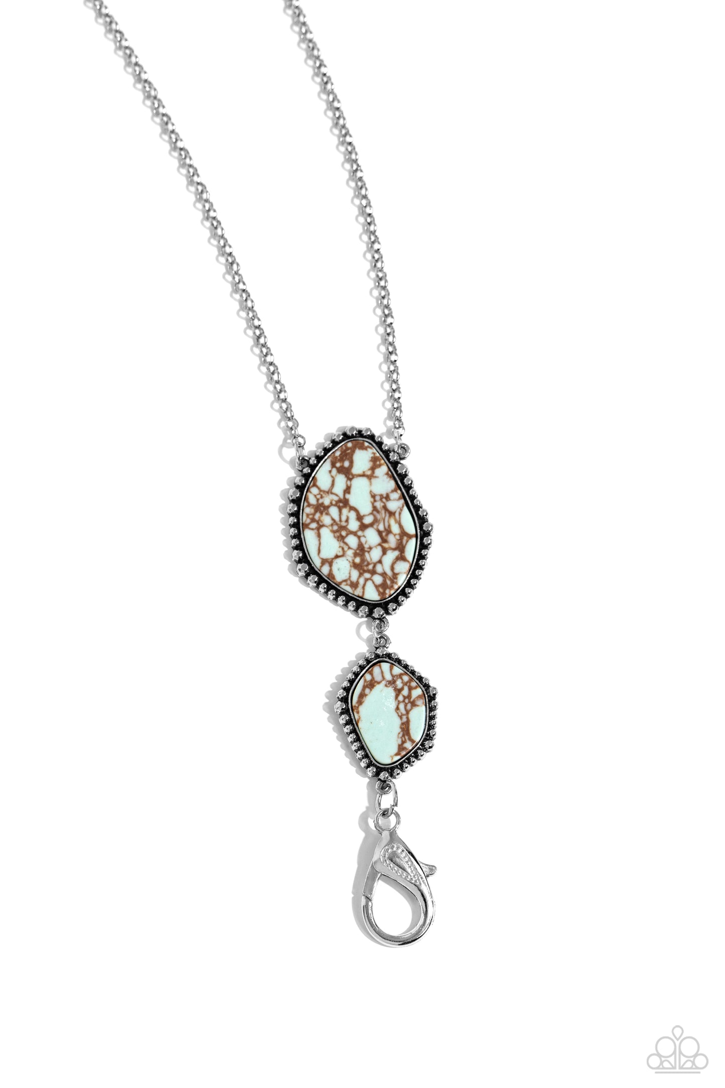 Desert Darling Blue Lanyard Necklace - Jewelry by Bretta